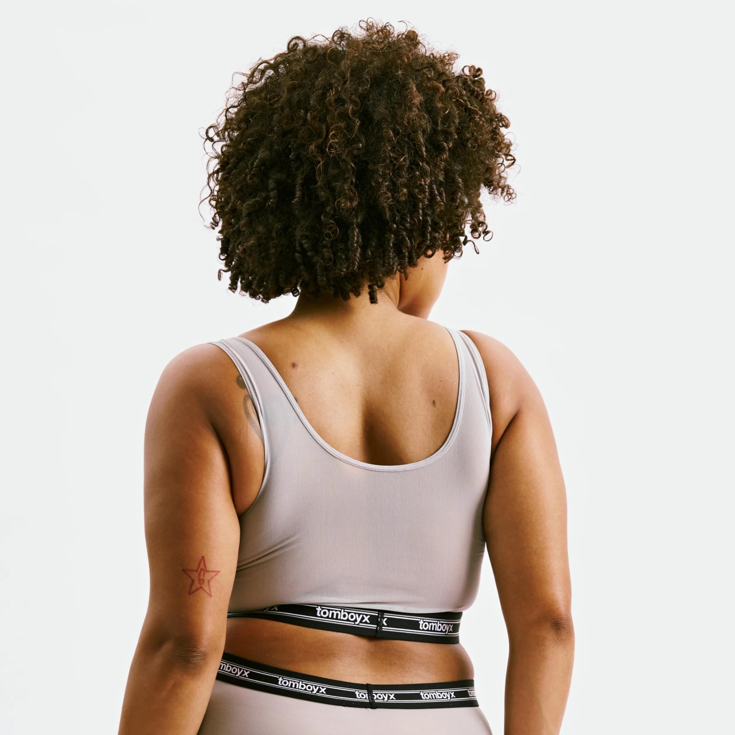 Powermesh Essential Bra - Ultimate Gray - Image 6