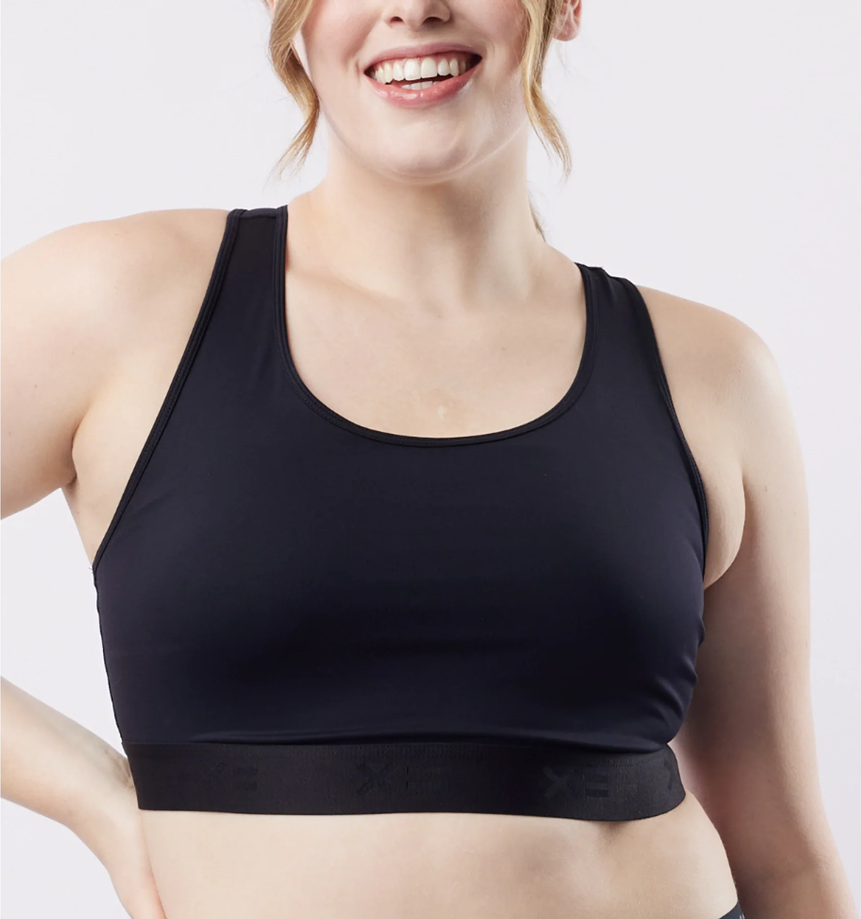 Racerback Compression Top - Black - Image 3