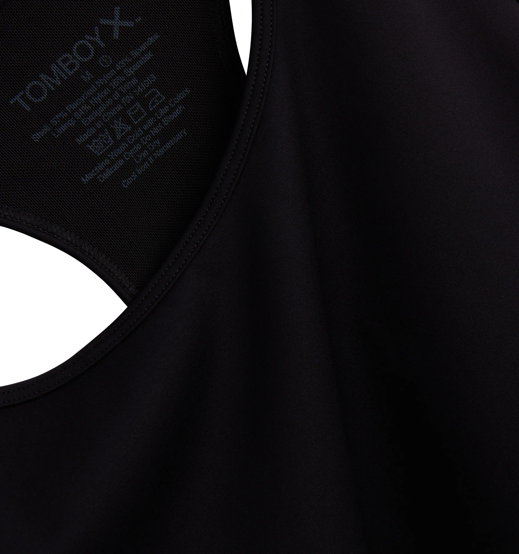 Racerback Compression Top - Black - Image 6