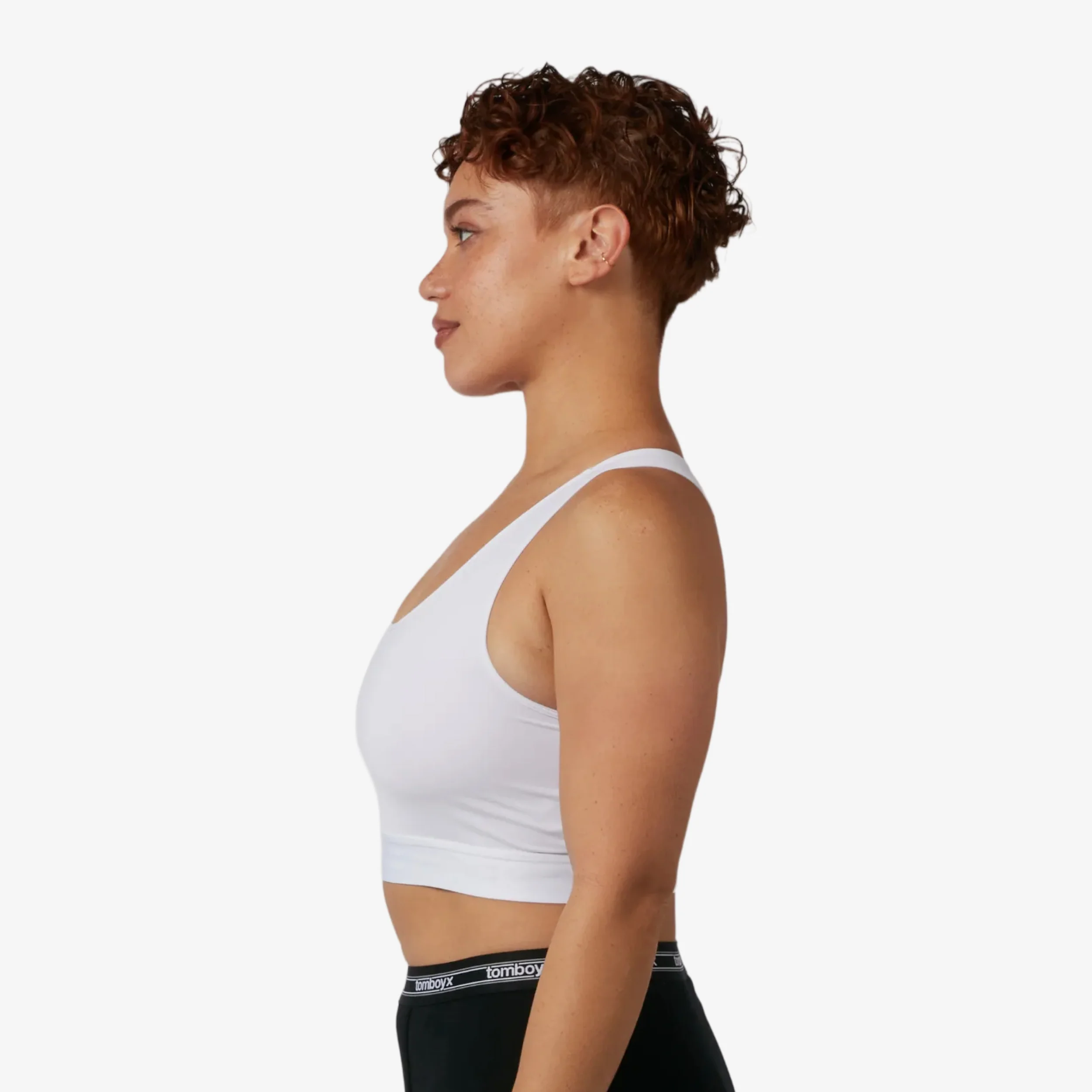 Compression Plus Racerback - White - Image 4