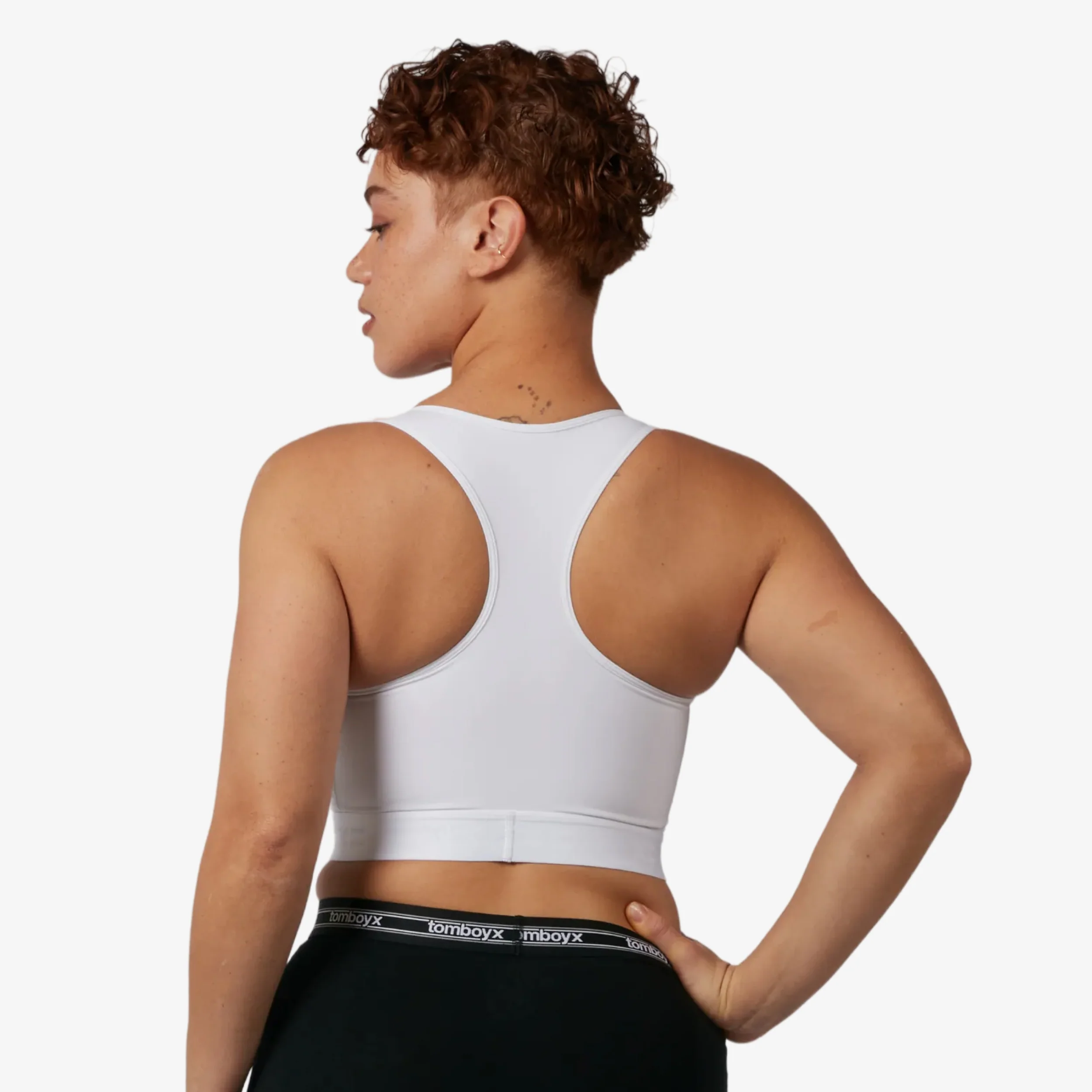 Compression Plus Racerback - White - Image 5