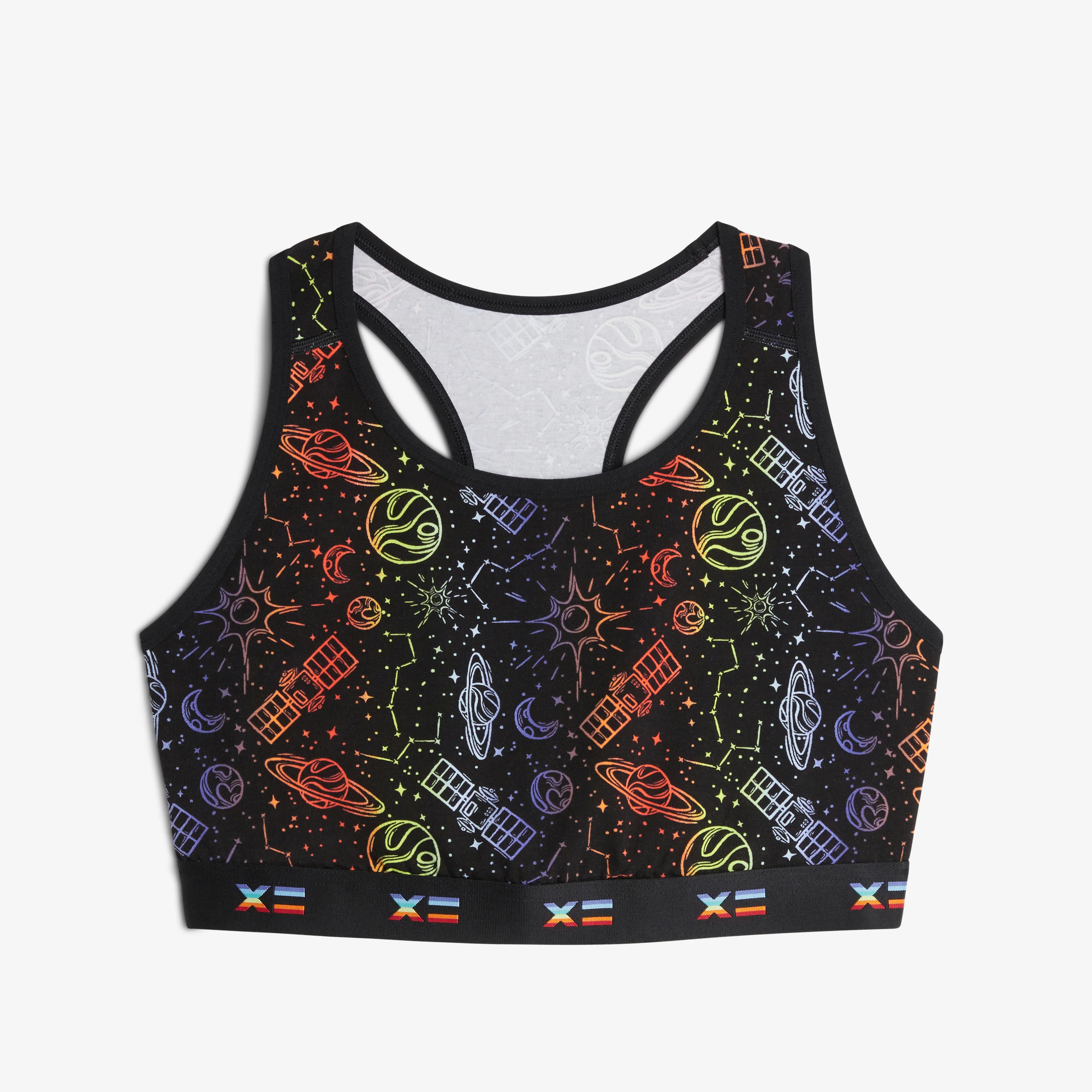 Racerback Soft Bra 3-Pack - Happy Space - Image 3