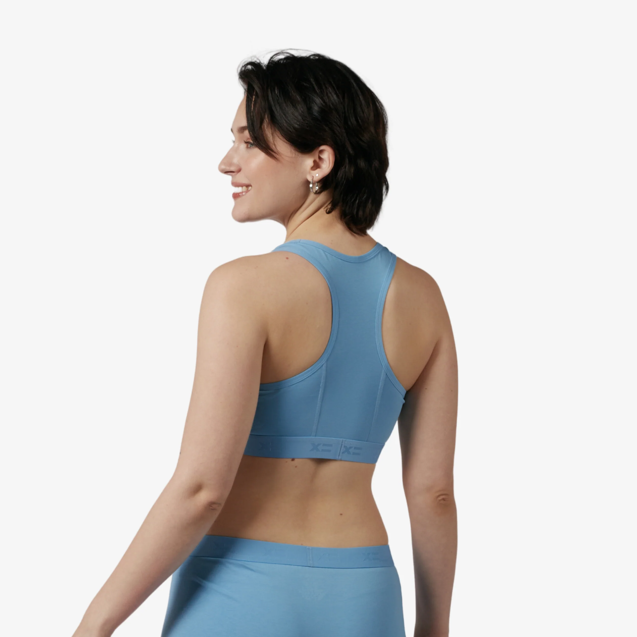 Racerback Soft Bra - Blue Sky - Image 5