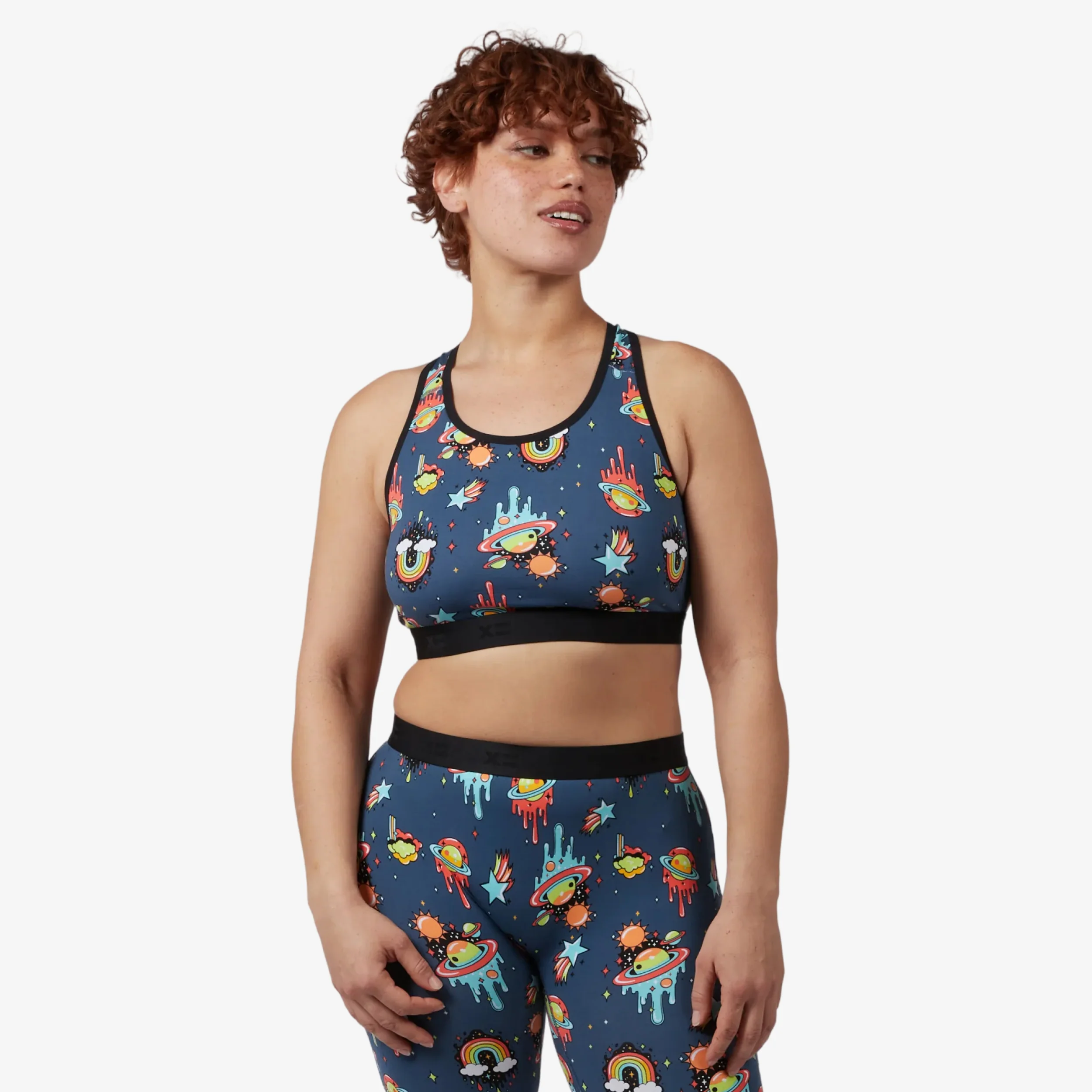 Racerback Soft Bra - Happy Space - Image 4
