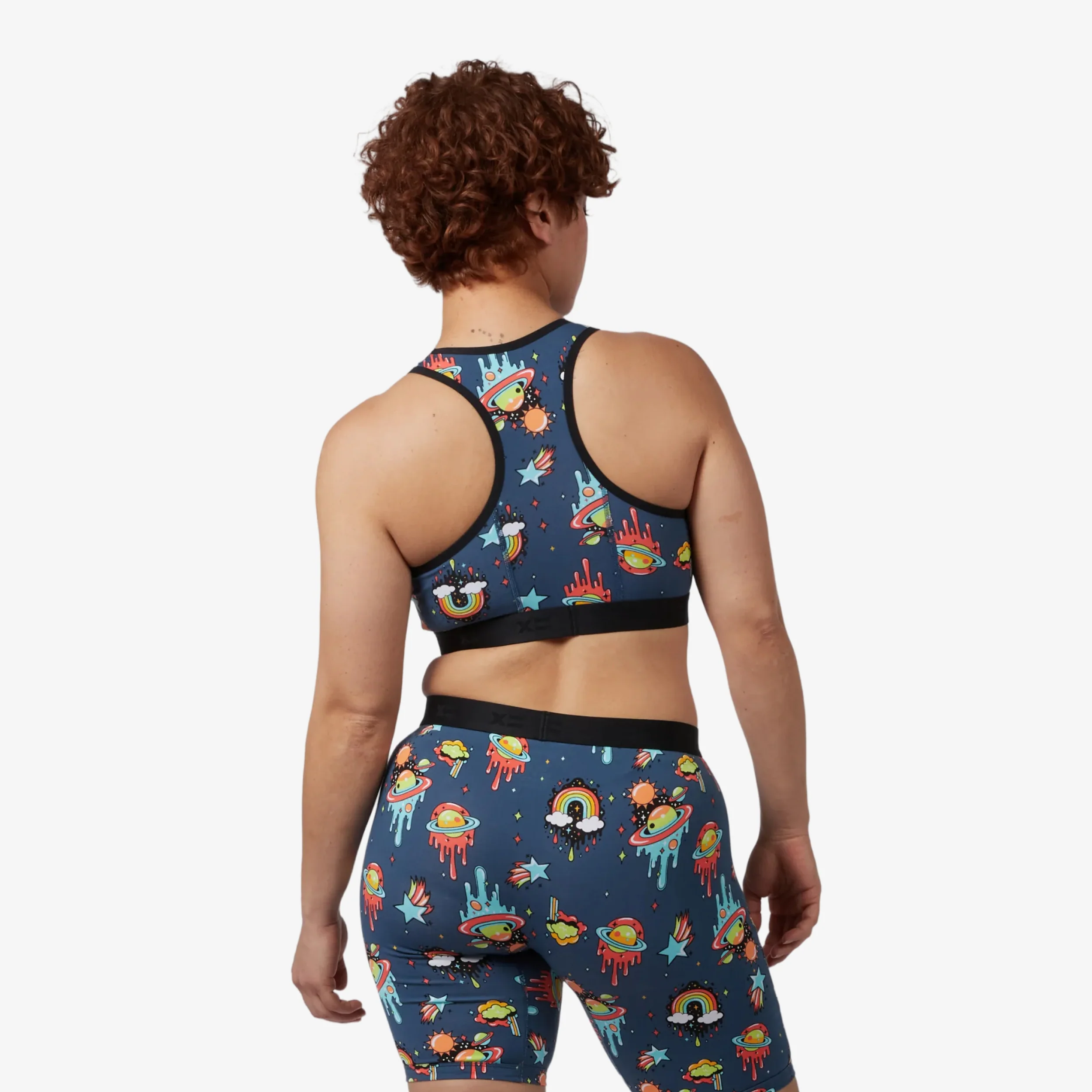 Racerback Soft Bra - Happy Space - Image 5
