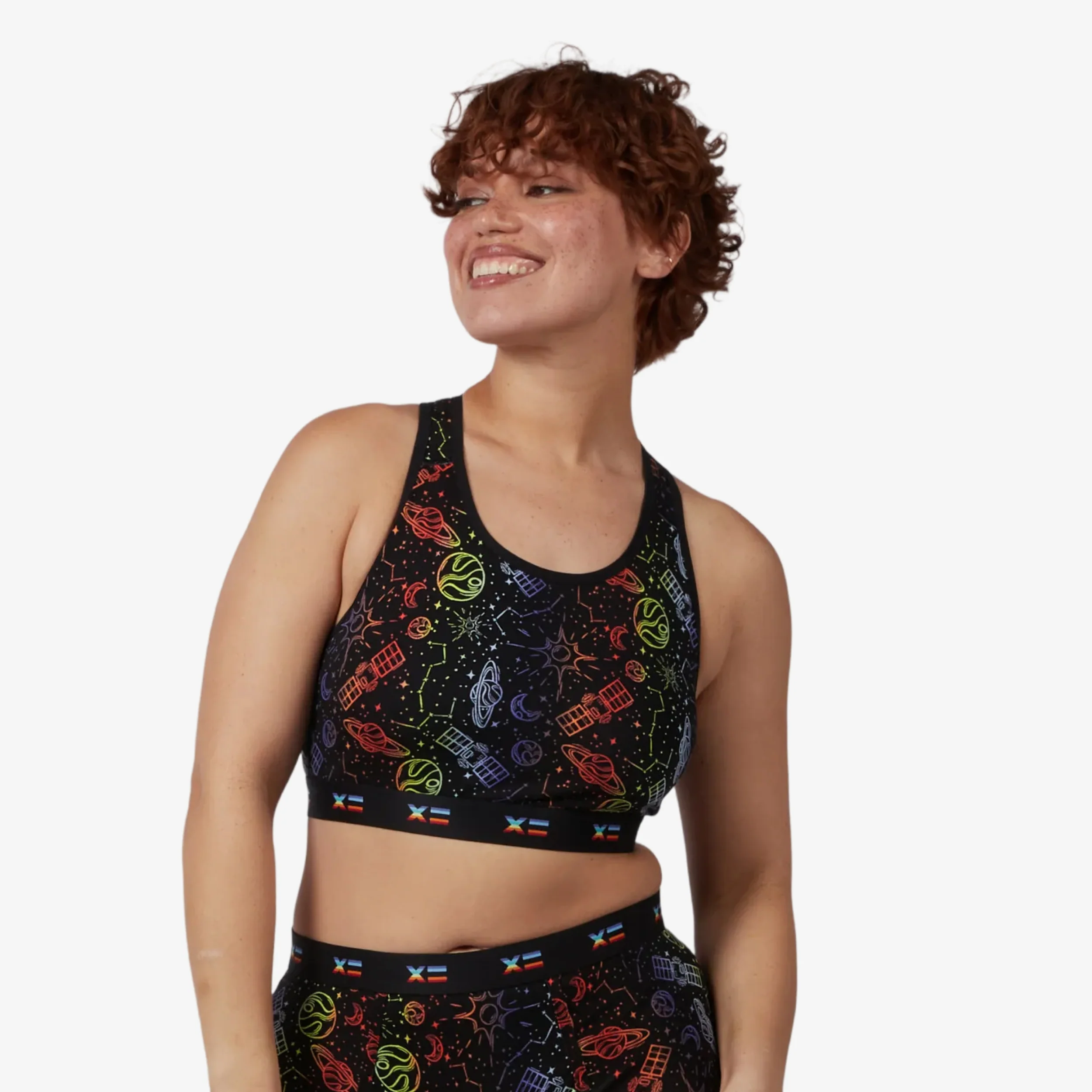 Racerback Soft Bra - Out In Space - Image 4