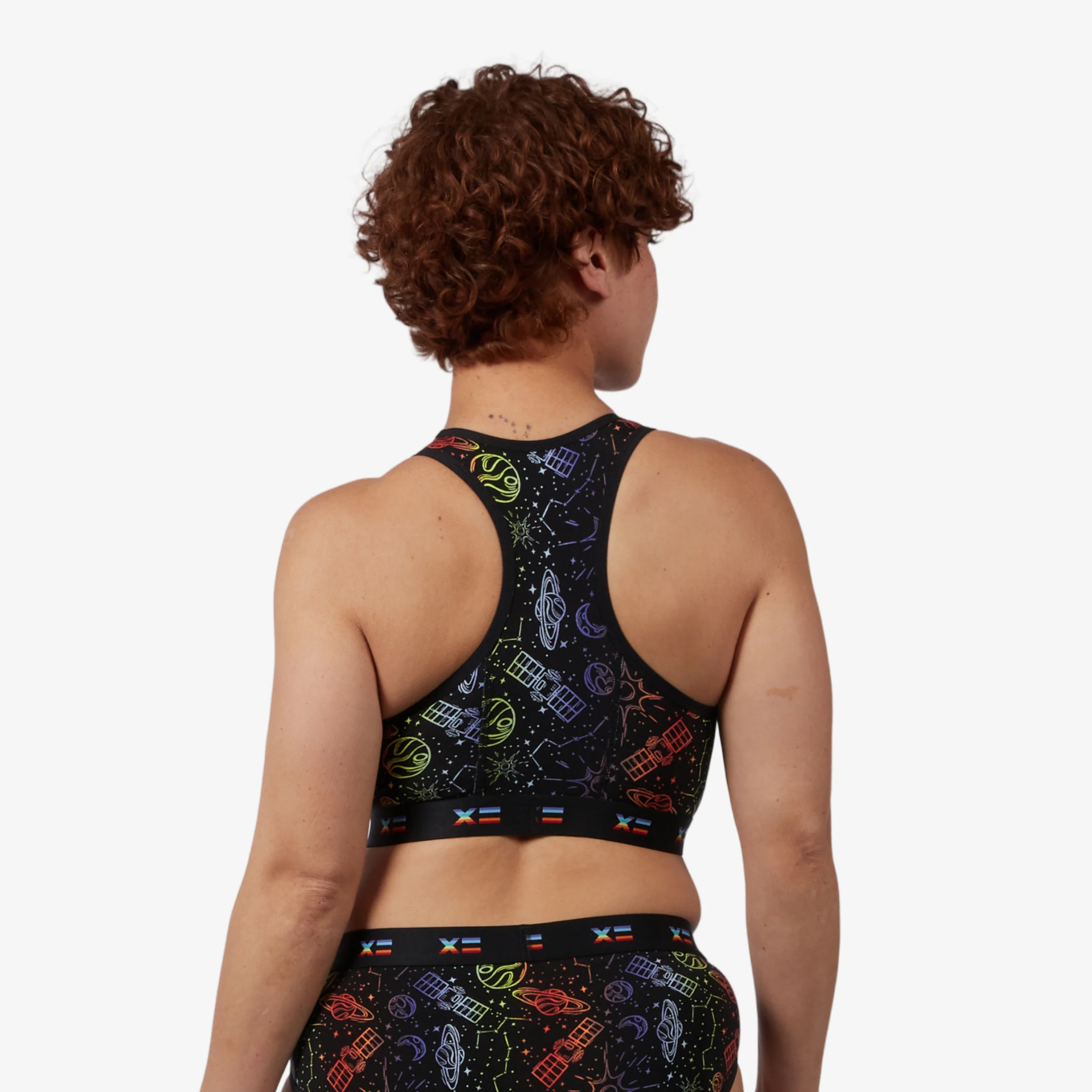 Racerback Soft Bra - Out In Space - Image 5