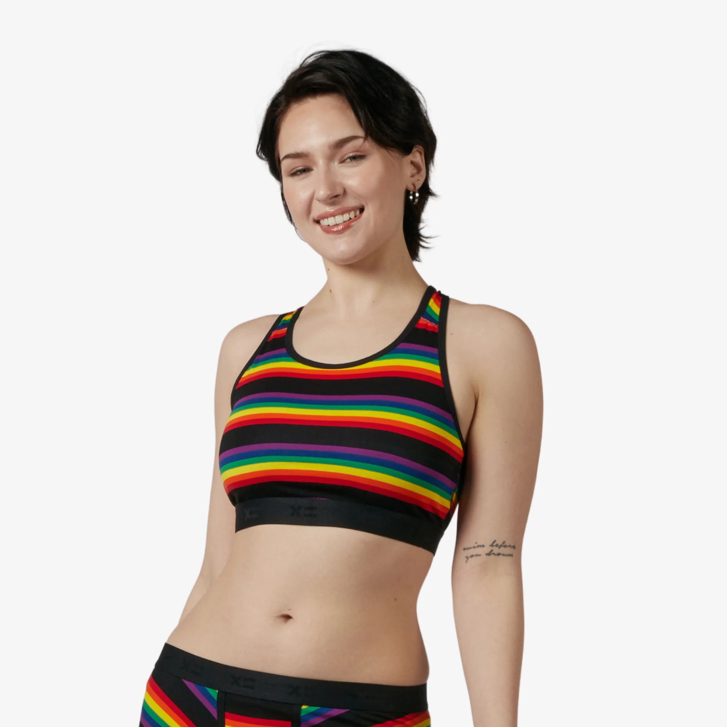Racerback Soft Bra - Stripe Unbound - Image 4