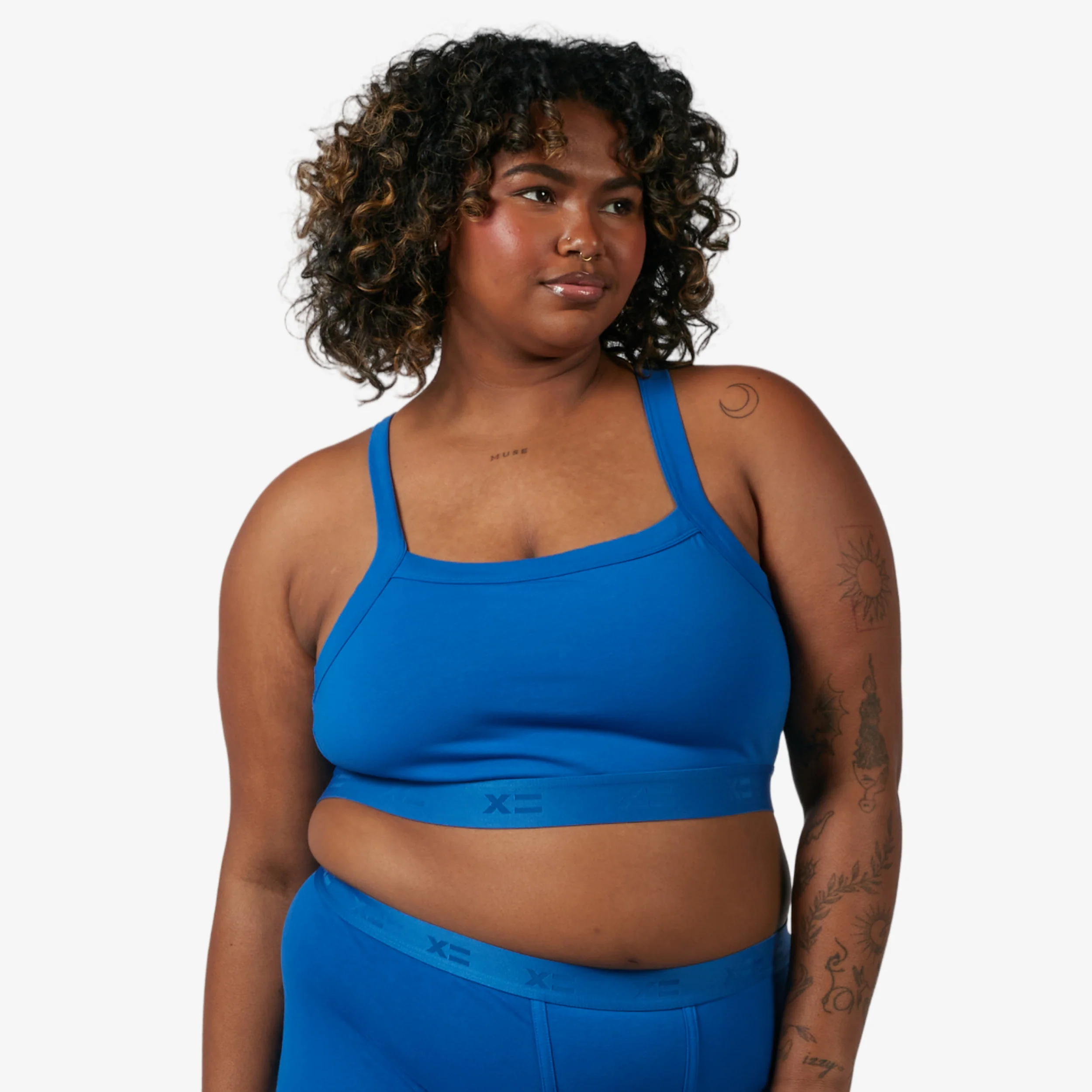 Scoop Soft Bra - Ink Blue - Image 4