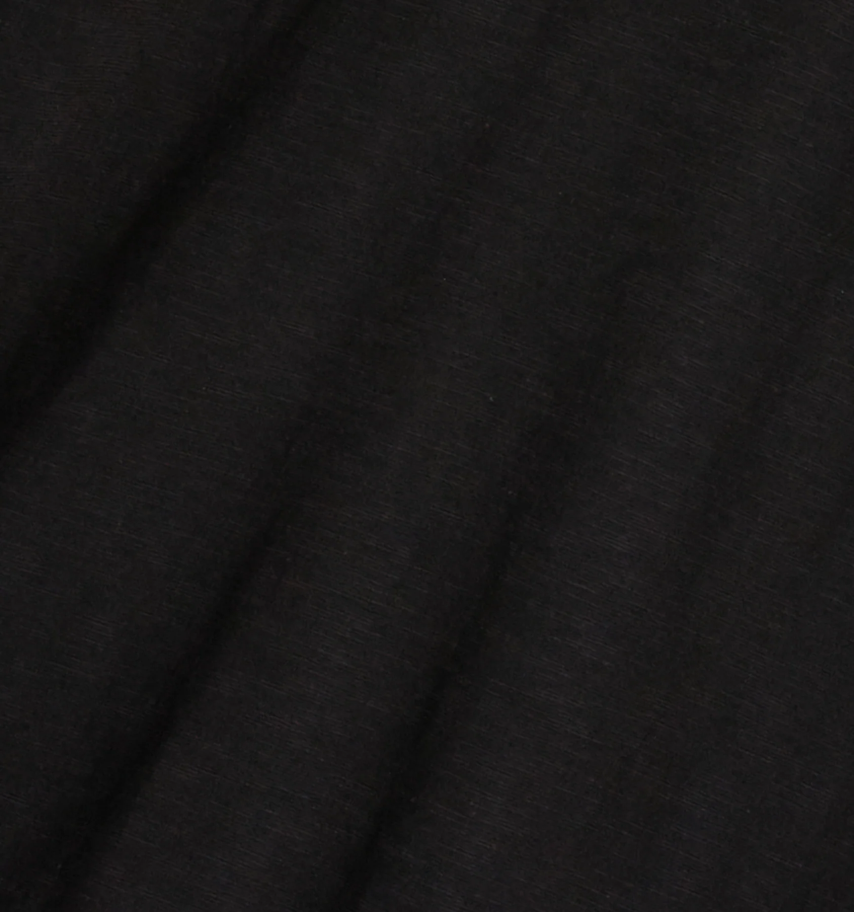 Short Sleeve Jersey Slub V Neck Tee - Black - Image 5