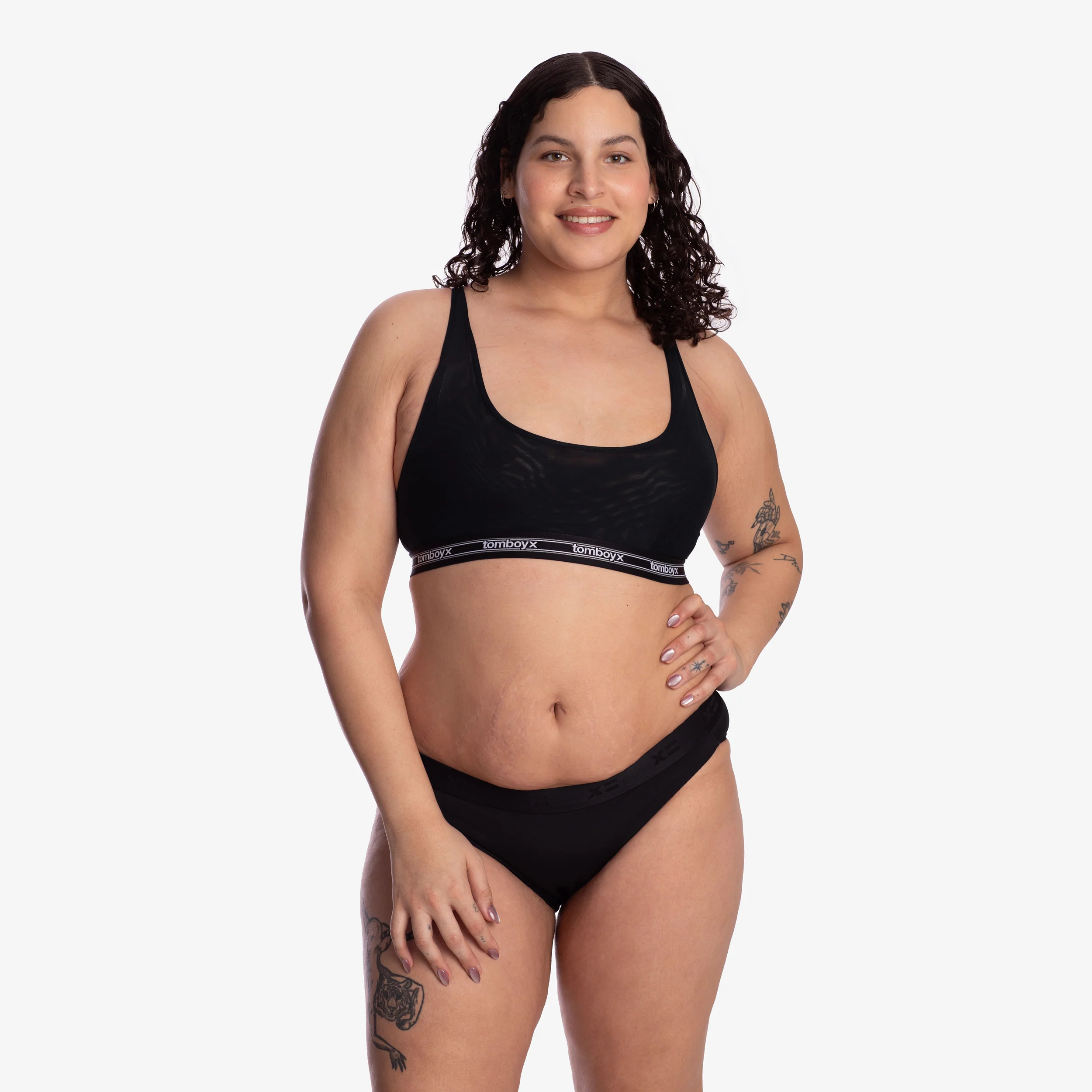SmoothTuck Tucking Bikini - Black Rainbow - Image 7