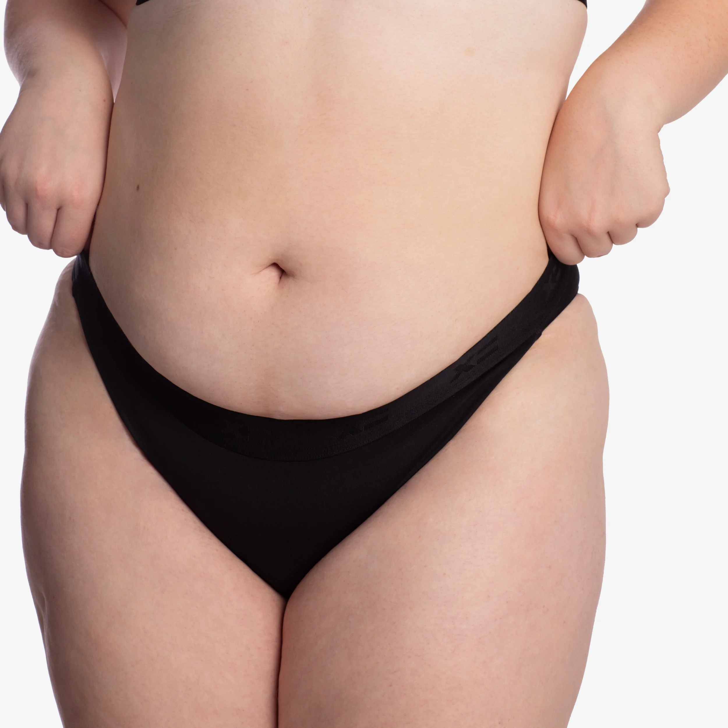 SmoothTuck Tucking Hi Leg Bikini - Black Rainbow - Image 3