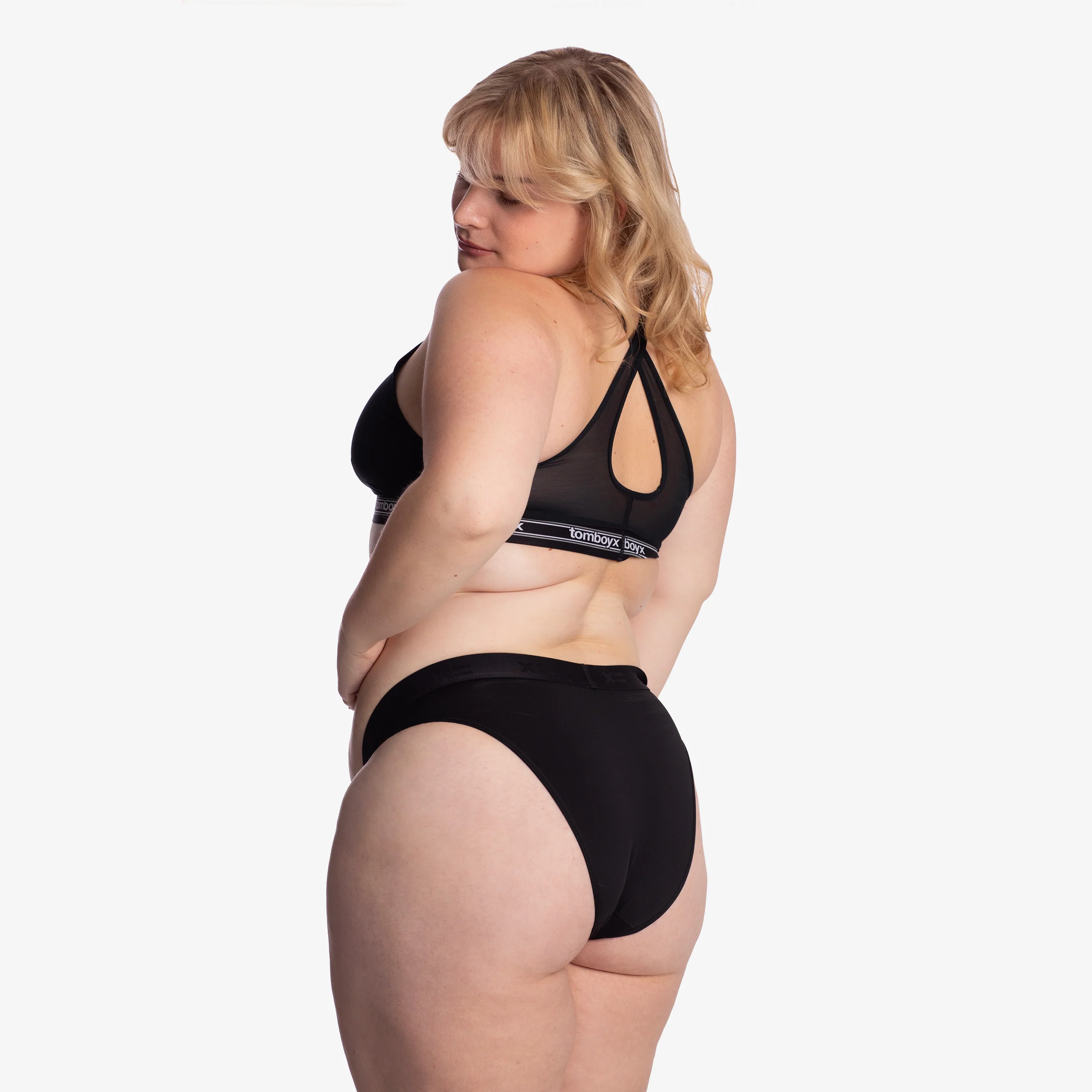 SmoothTuck Tucking Hi Leg Bikini - Black Rainbow - Image 4