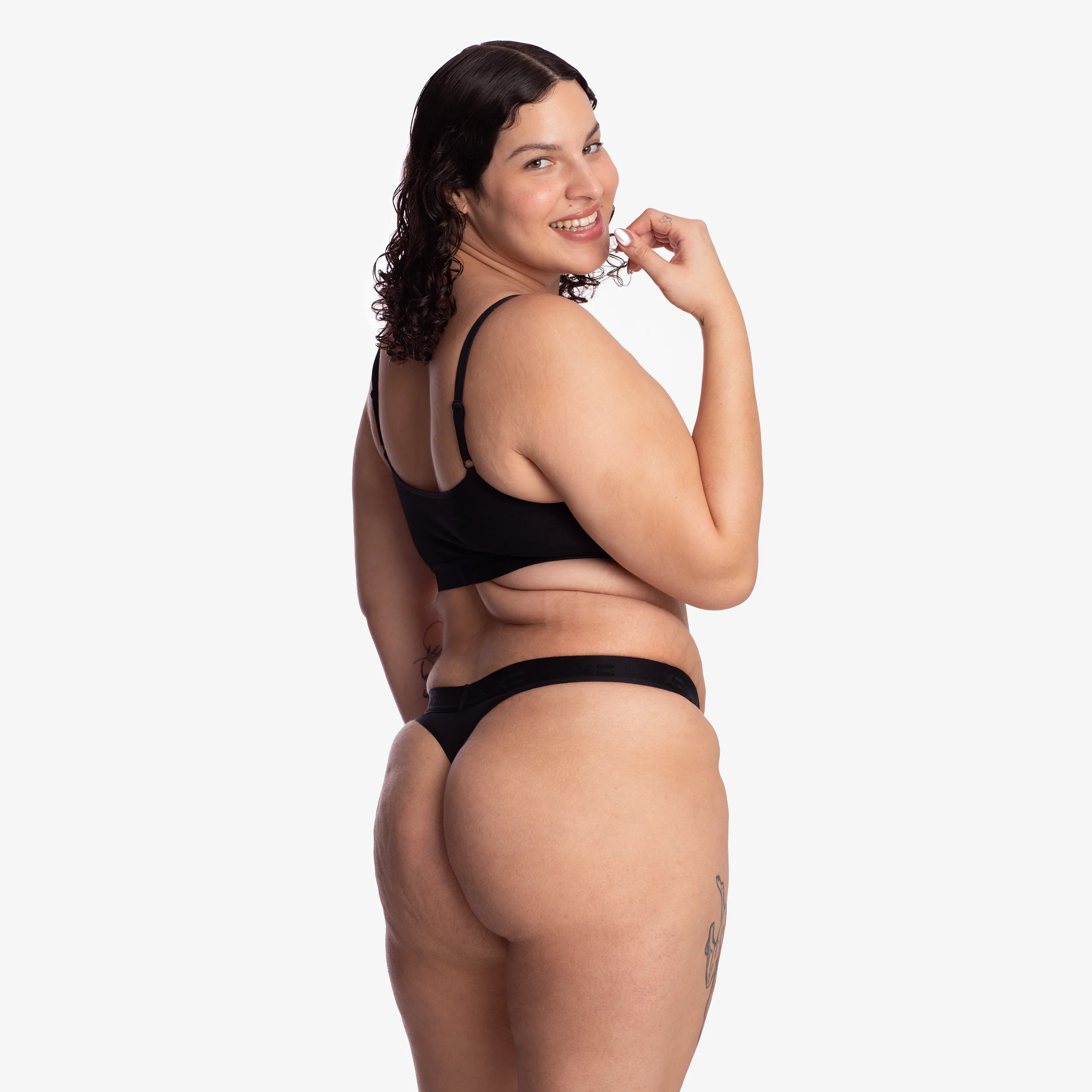 SmoothTuck Tucking Thong - Black Rainbow - Image 4