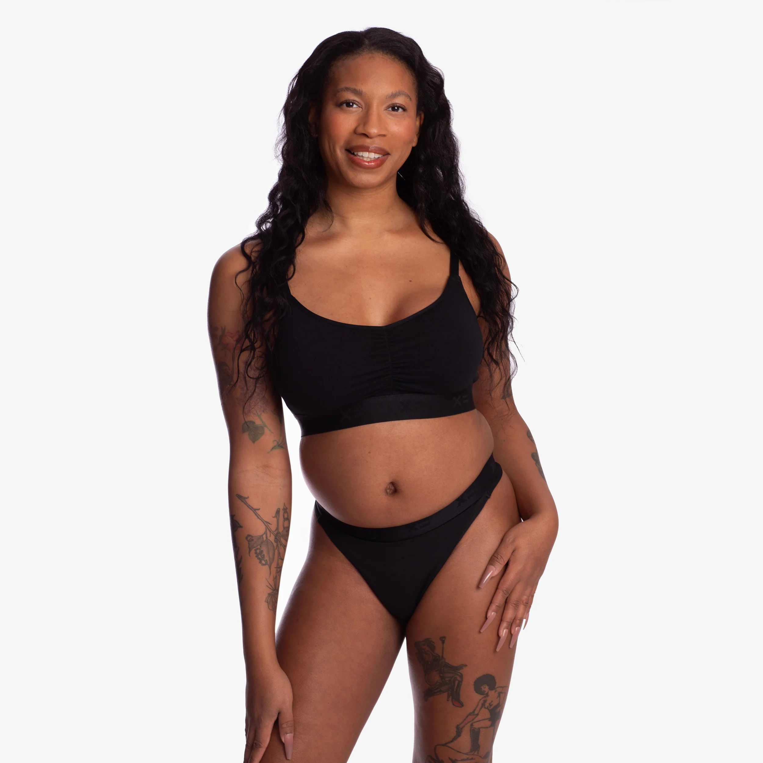 SmoothTuck Tucking Thong - Black Rainbow - Image 7