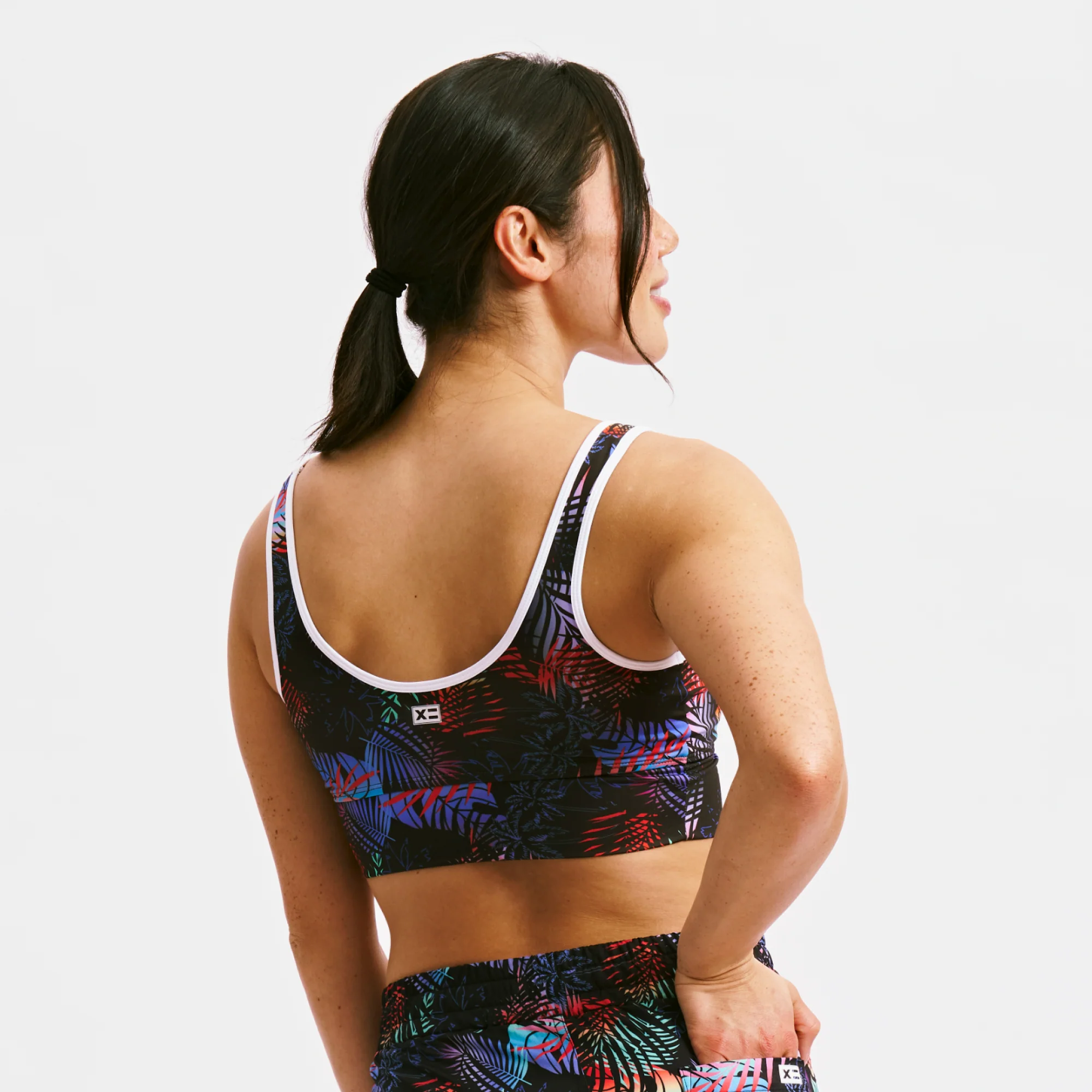 Swim Straight Up Longline Top  - Palm Dreams - Image 4