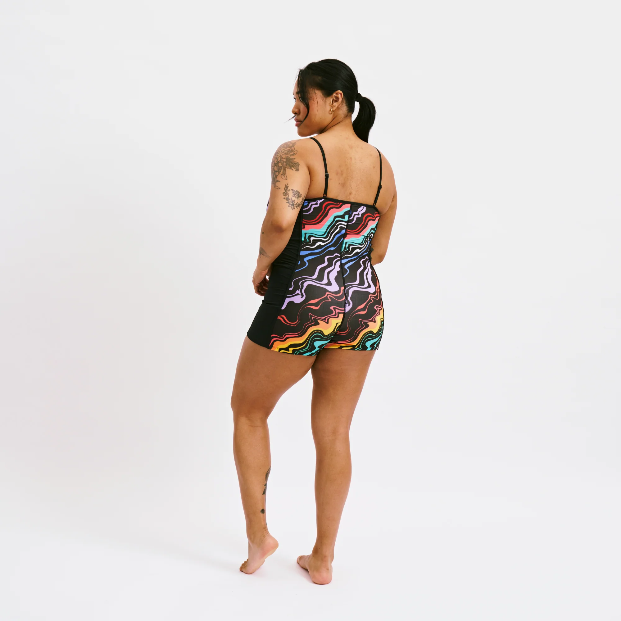 Swim 3.5" Skinny Strap Unisuit - Making Waves - Image 5