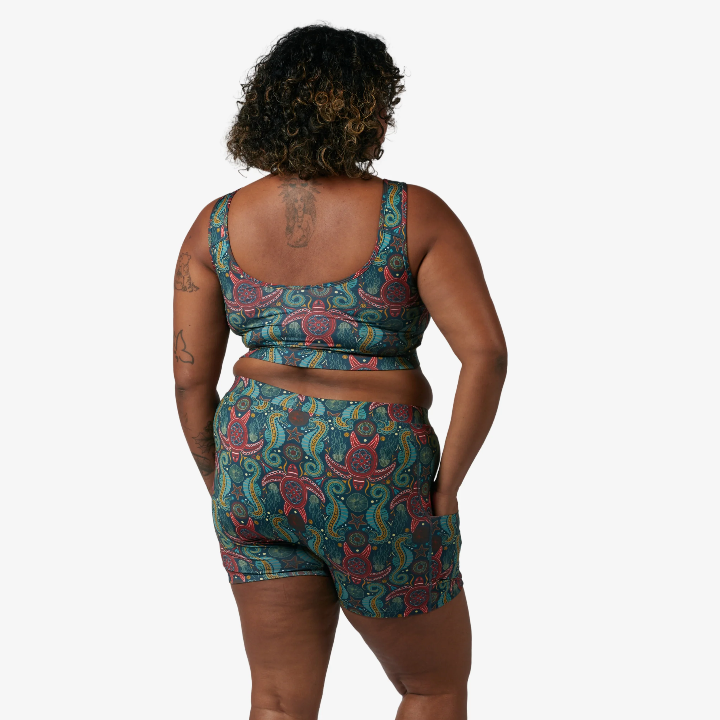 Swim 4.5" Shorts - Marine Mosaic - Image 5