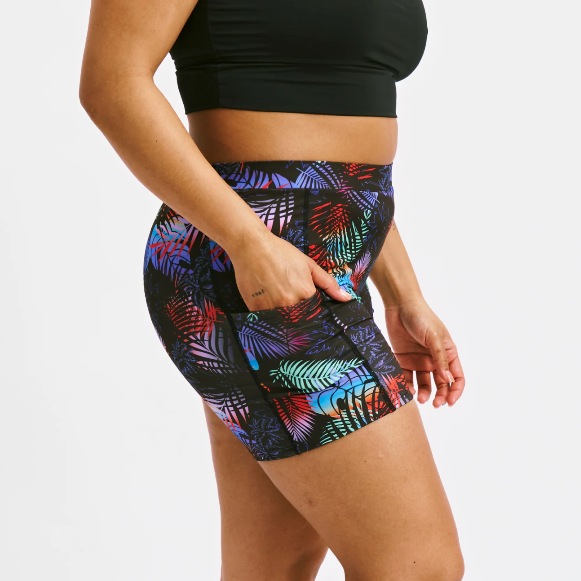 Swim 4.5" Shorts - Palm Dreams - Image 4
