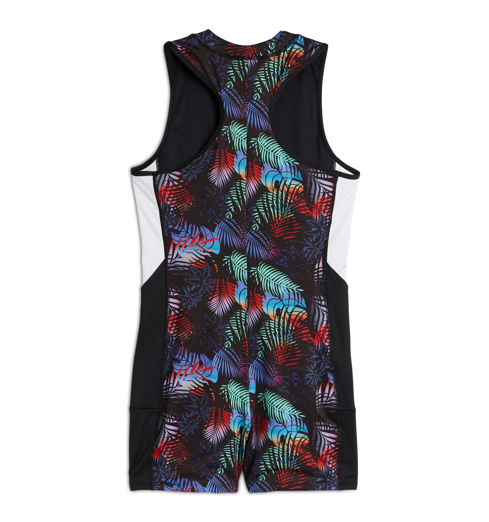 Swim 4.5" Zip Up Unisuit - Palm Dreams - Image 2