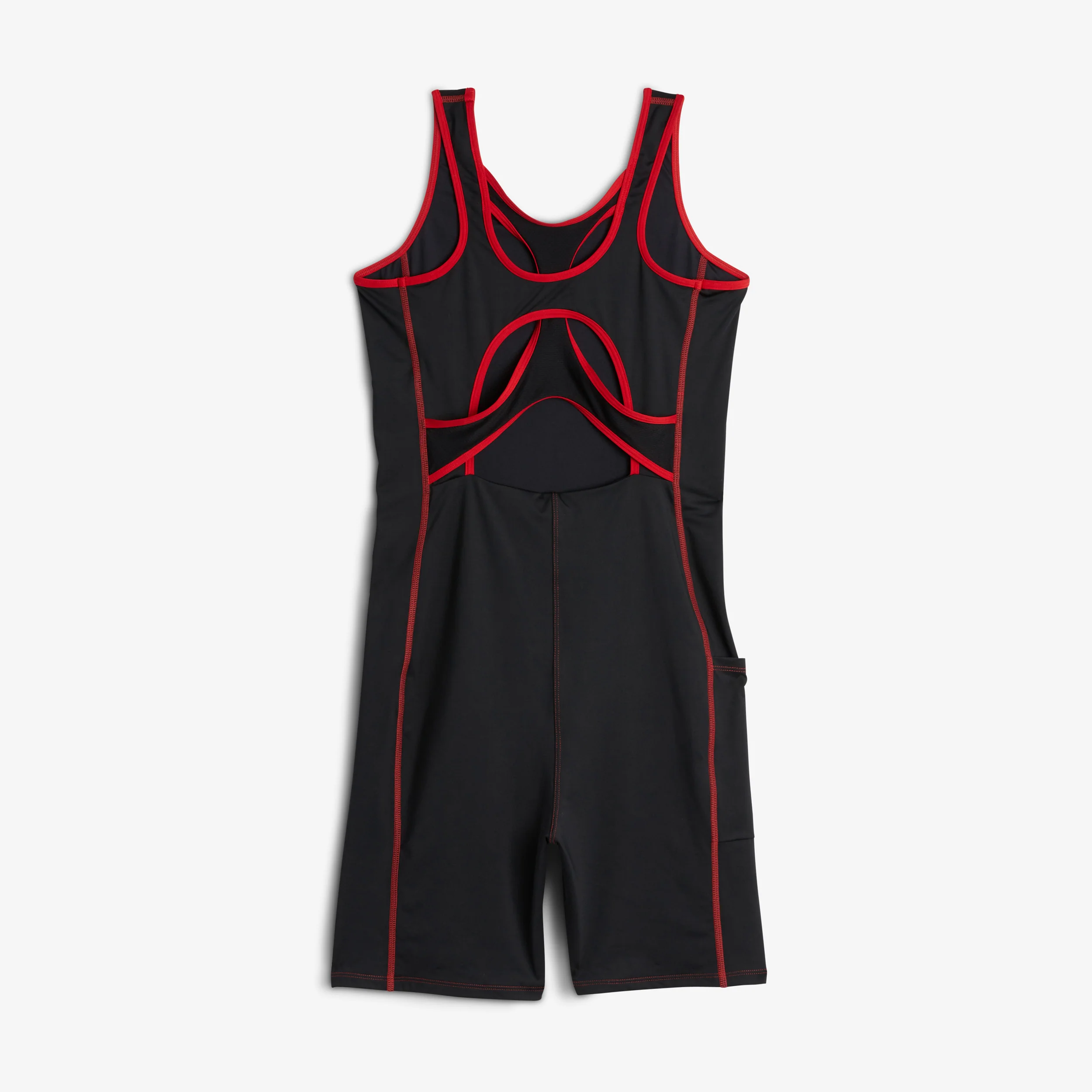 Swim 6" Racerback Unisuit - Red Edge - Image 3
