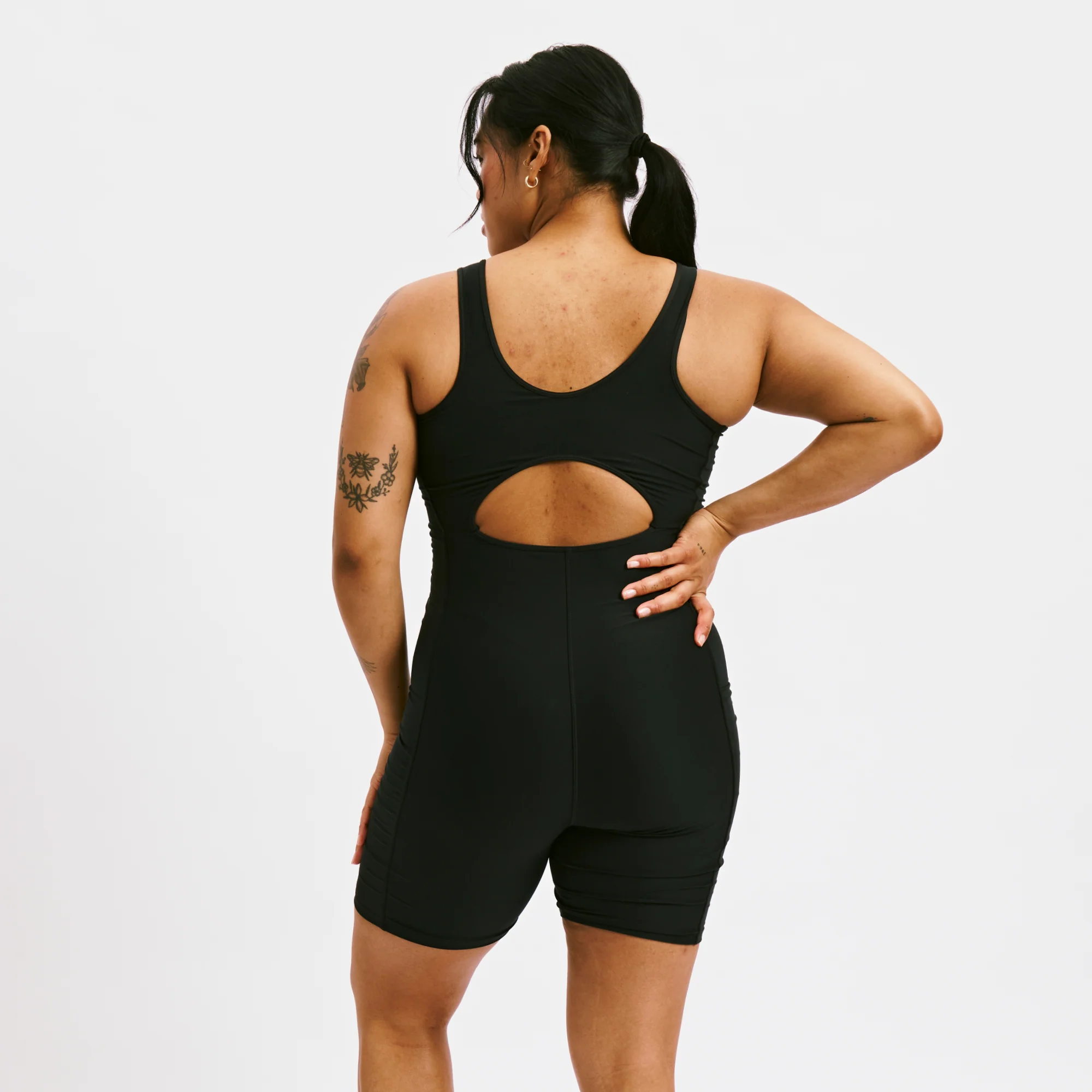 Swim 6" Reversible Sleeveless Unisuit - Palm Dreams - Image 6
