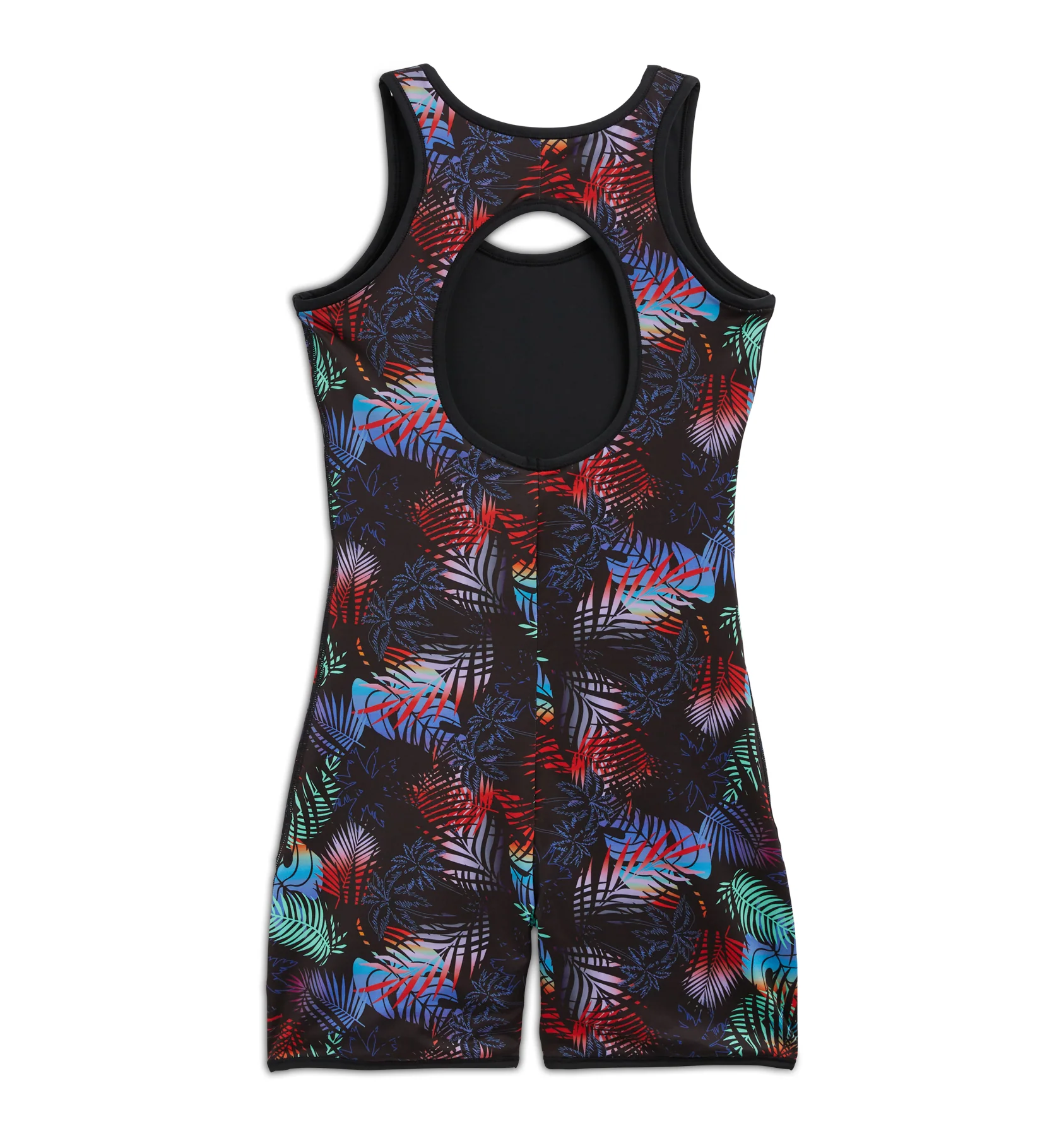 Swim 6" Reversible Sleeveless Unisuit - Palm Dreams - Image 7
