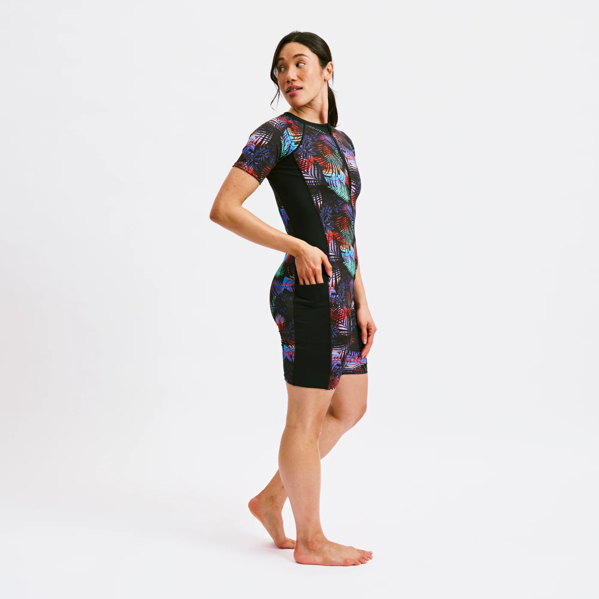 Swim 6" Unisuit - Palm Dreams - Image 4