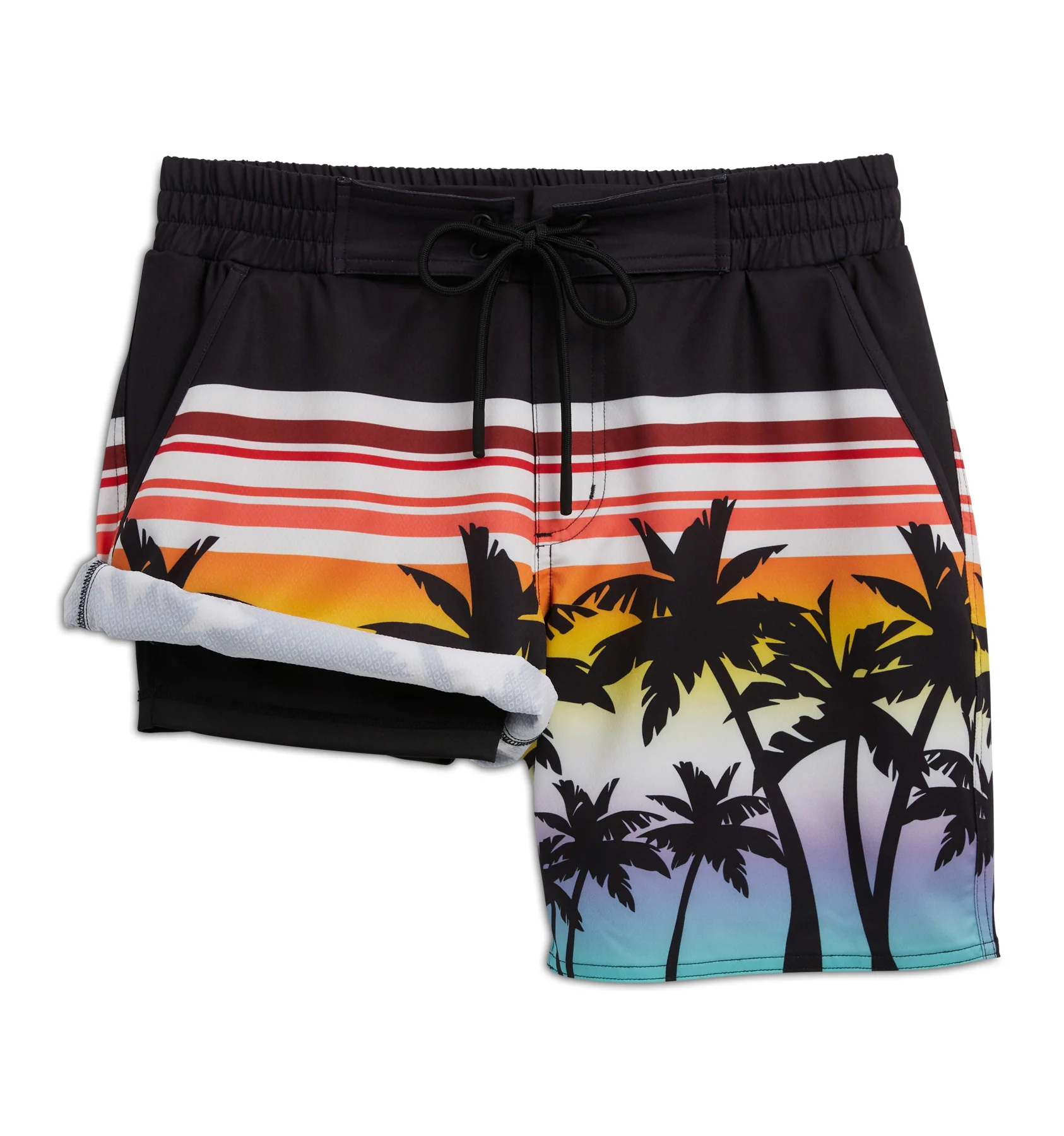 Swim 7" Heritage Board Shorts Heavy Weight - Hawaiian Heat - Image 2