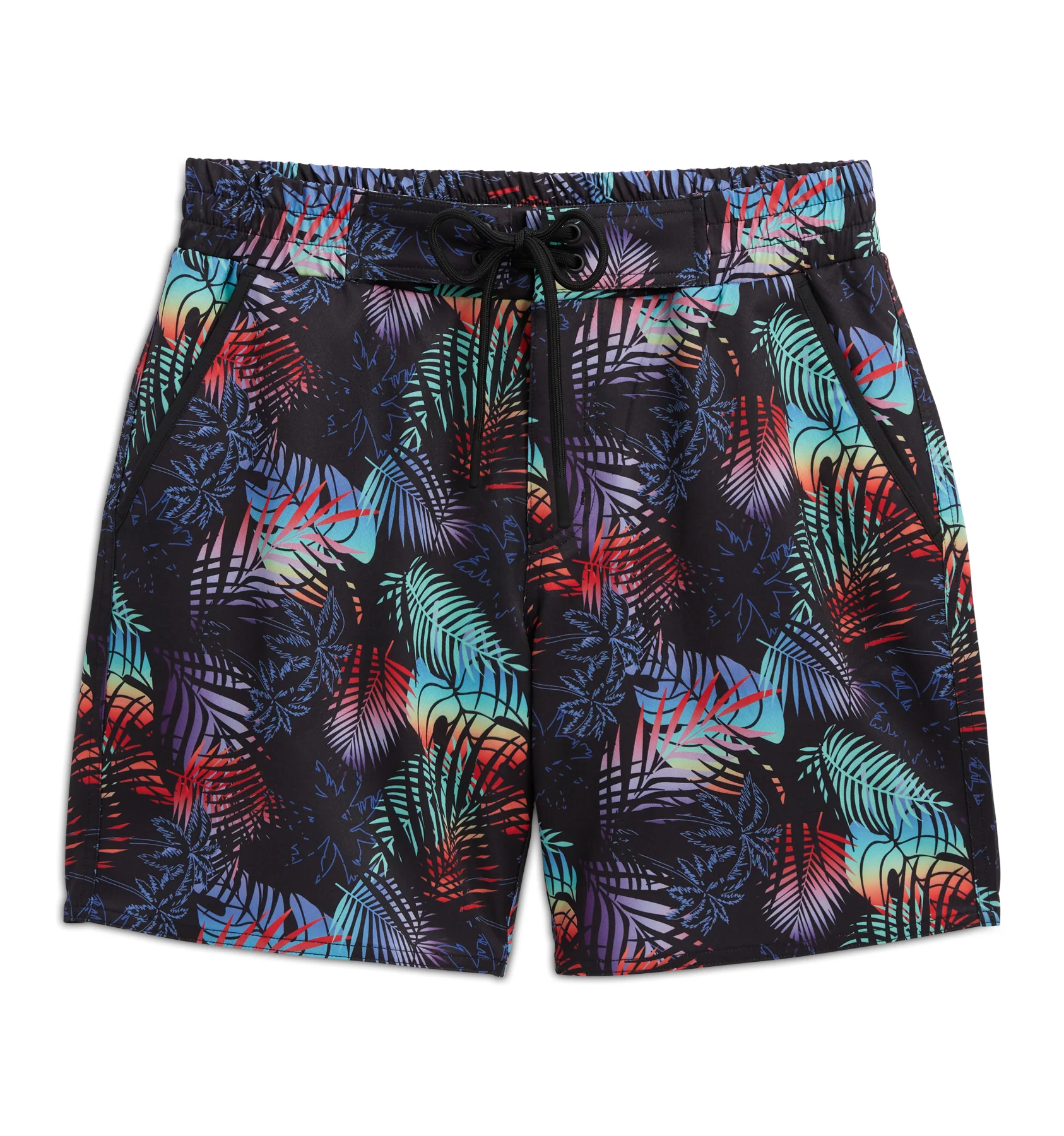 Swim 7" Heritage Board Shorts Heavy Weight - Palm Dreams