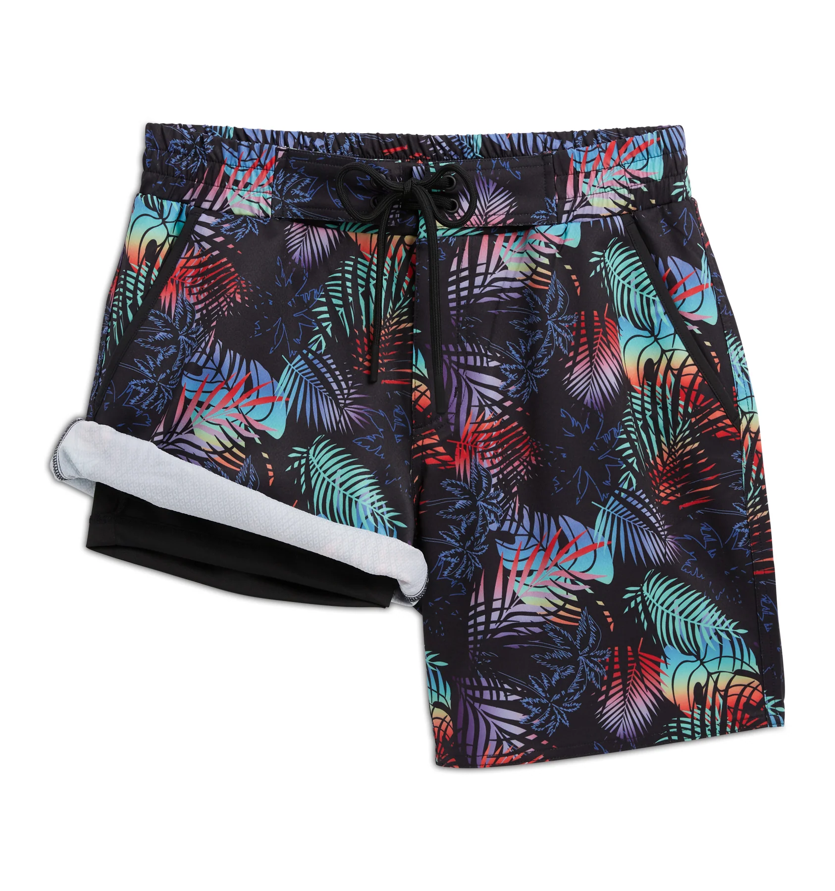 Swim 7" Heritage Board Shorts Heavy Weight - Palm Dreams - Image 2