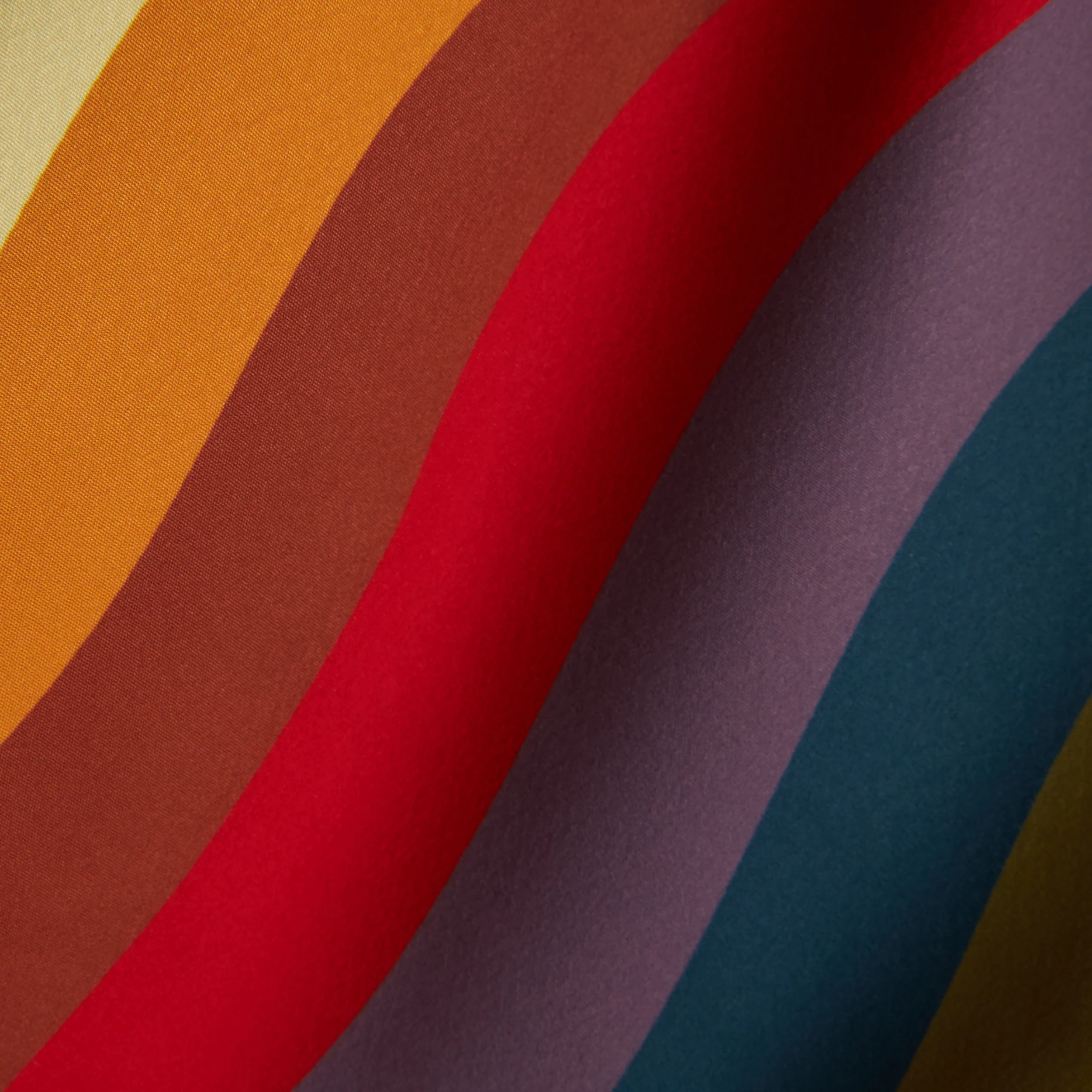 Swim Wrap Top - Rainbow Wave - Image 2