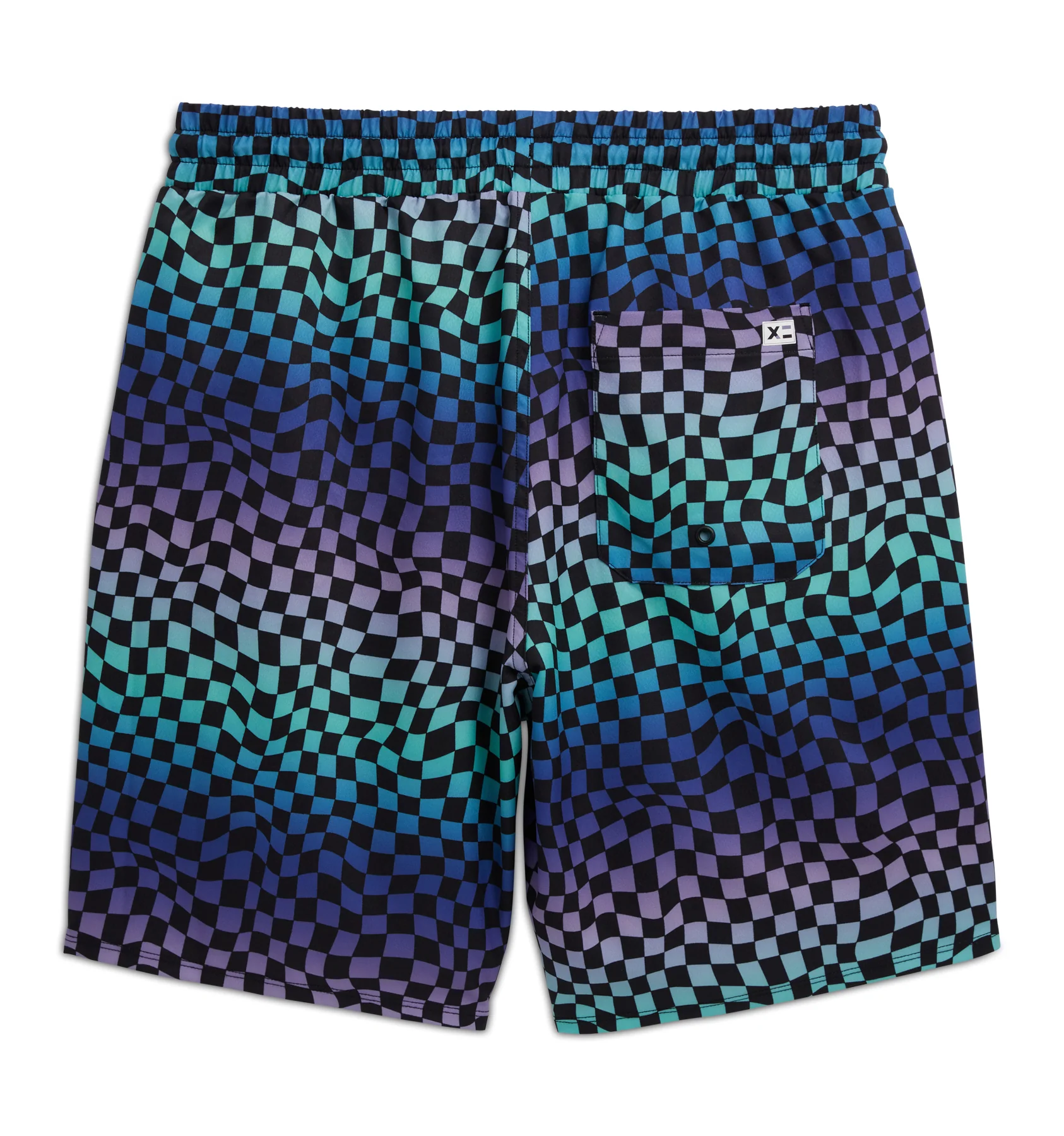 Swim 9" Lined Board Shorts Heavy Weight - Checker Chaos - Image 5