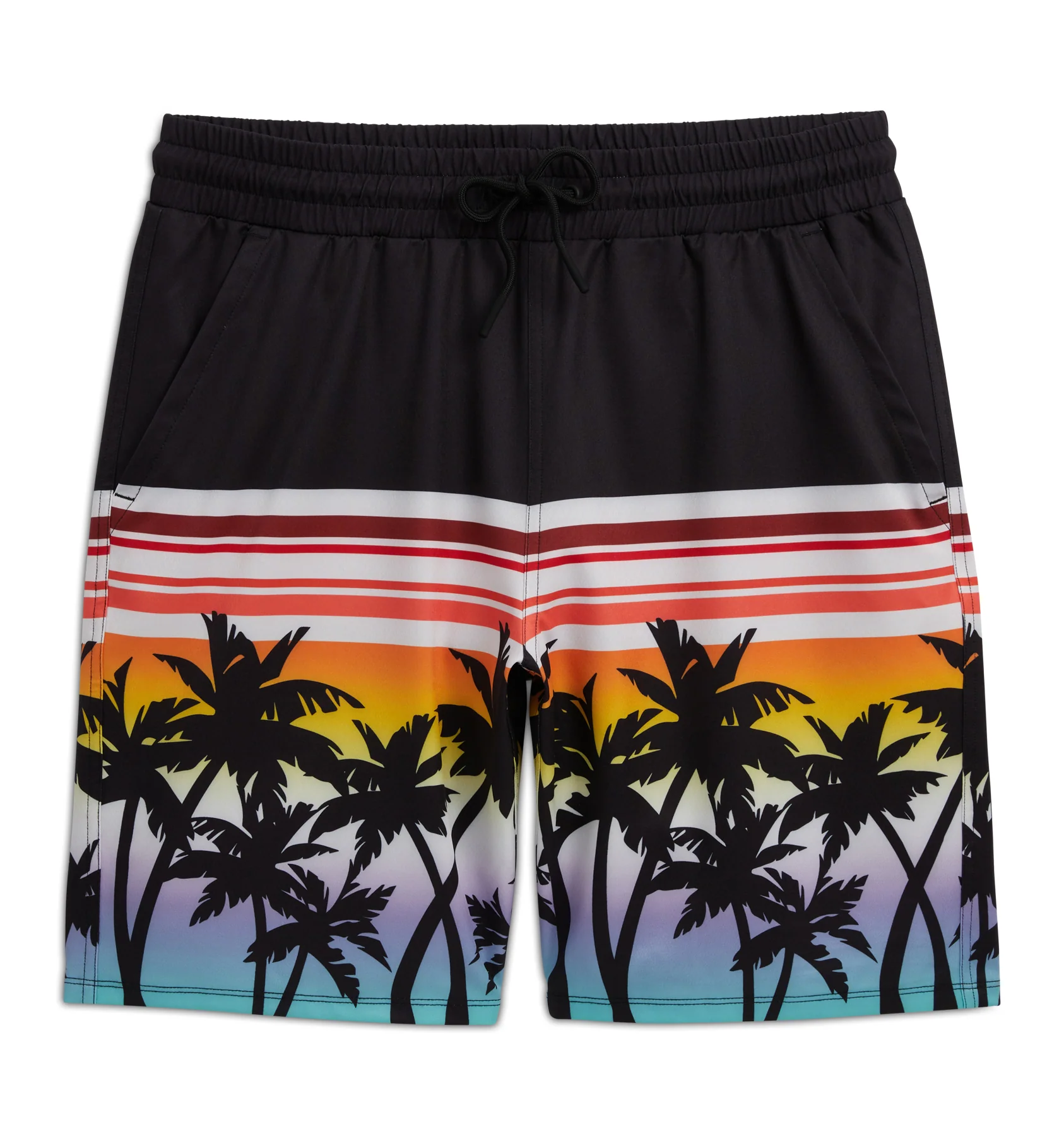 Swim 9" Lined Board Shorts Heavy Weight - Hawaiian Heat