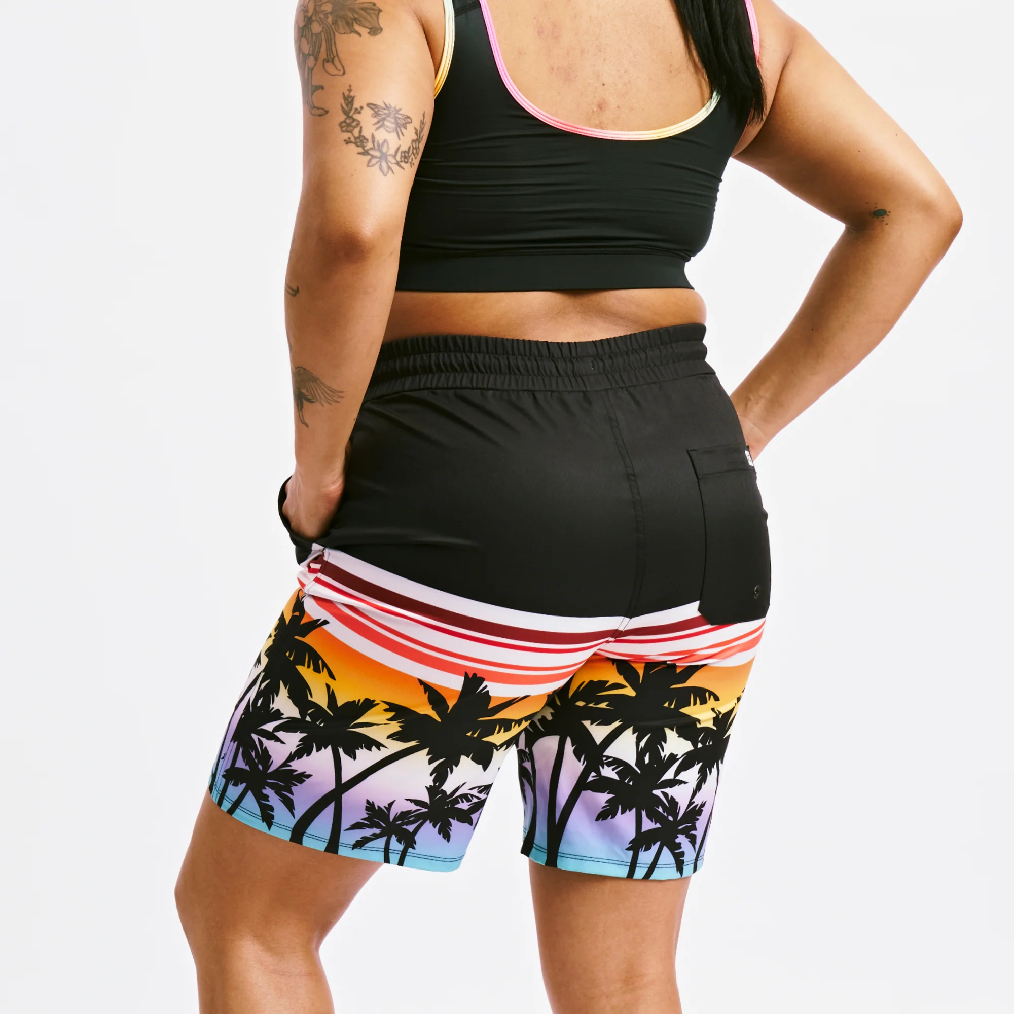 Swim 9" Lined Board Shorts Heavy Weight - Hawaiian Heat - Image 4