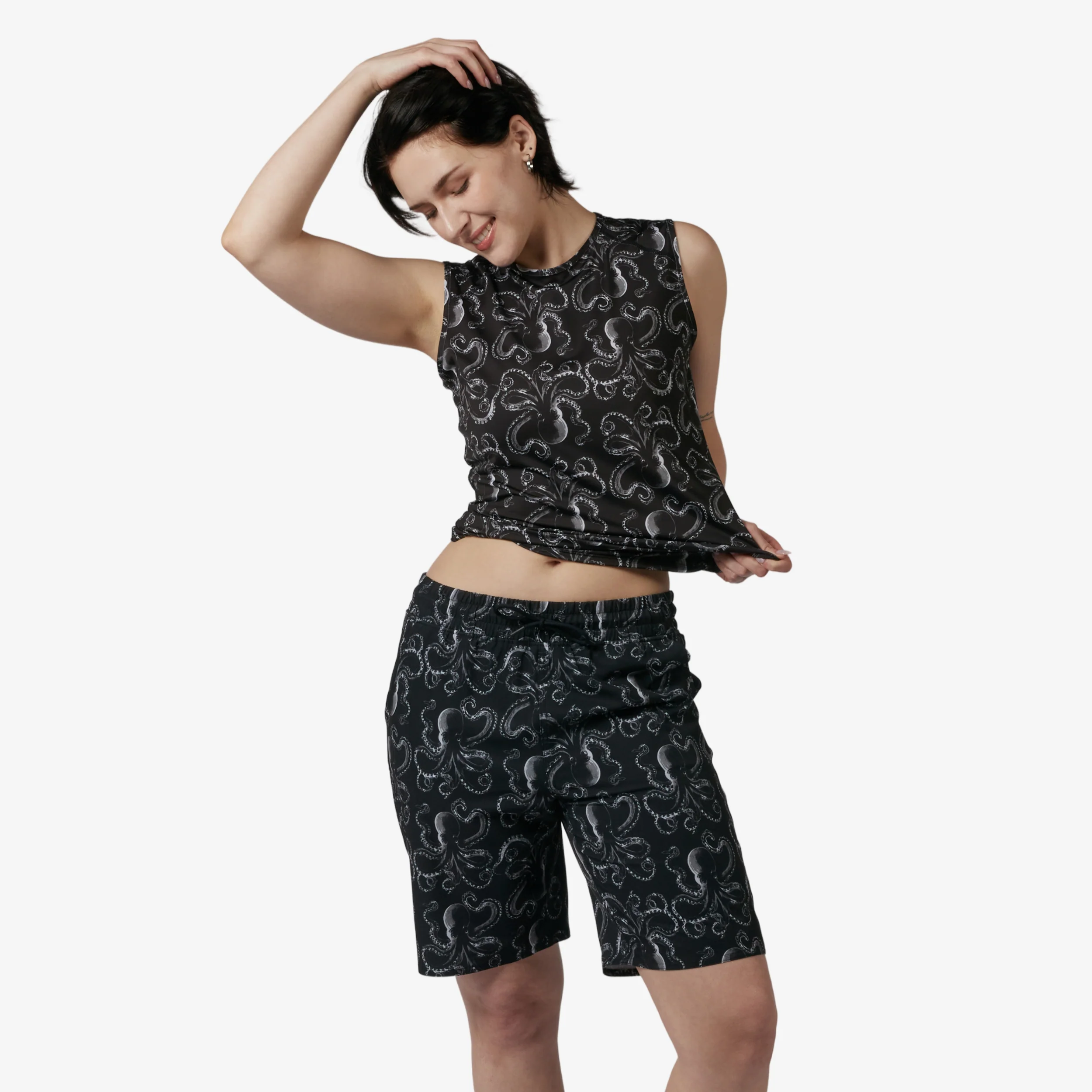 Swim 9" Lined Board Shorts Light Weight - Kraken - Image 5