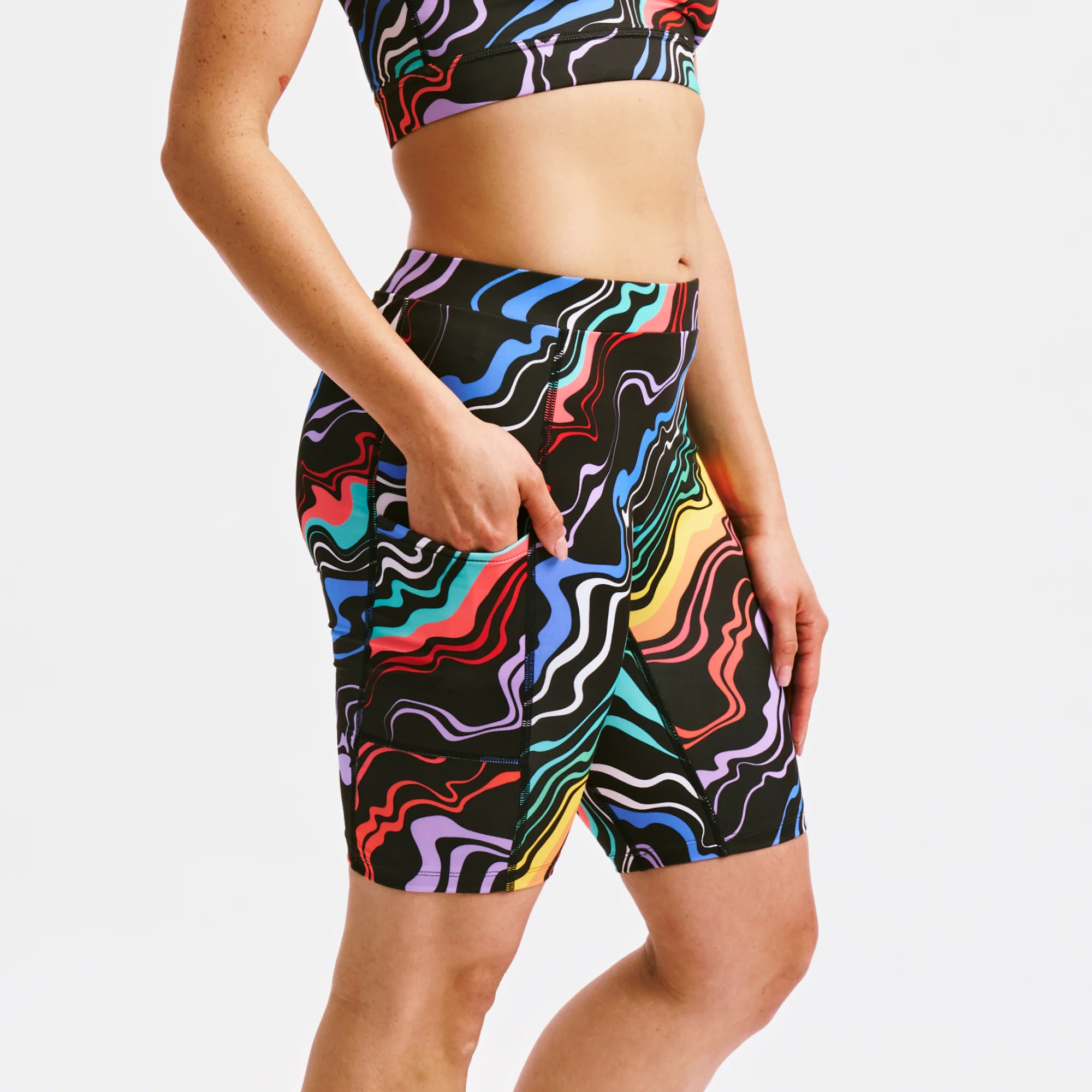 Swim 9" Shorts with Pocket - Making Waves - Image 4
