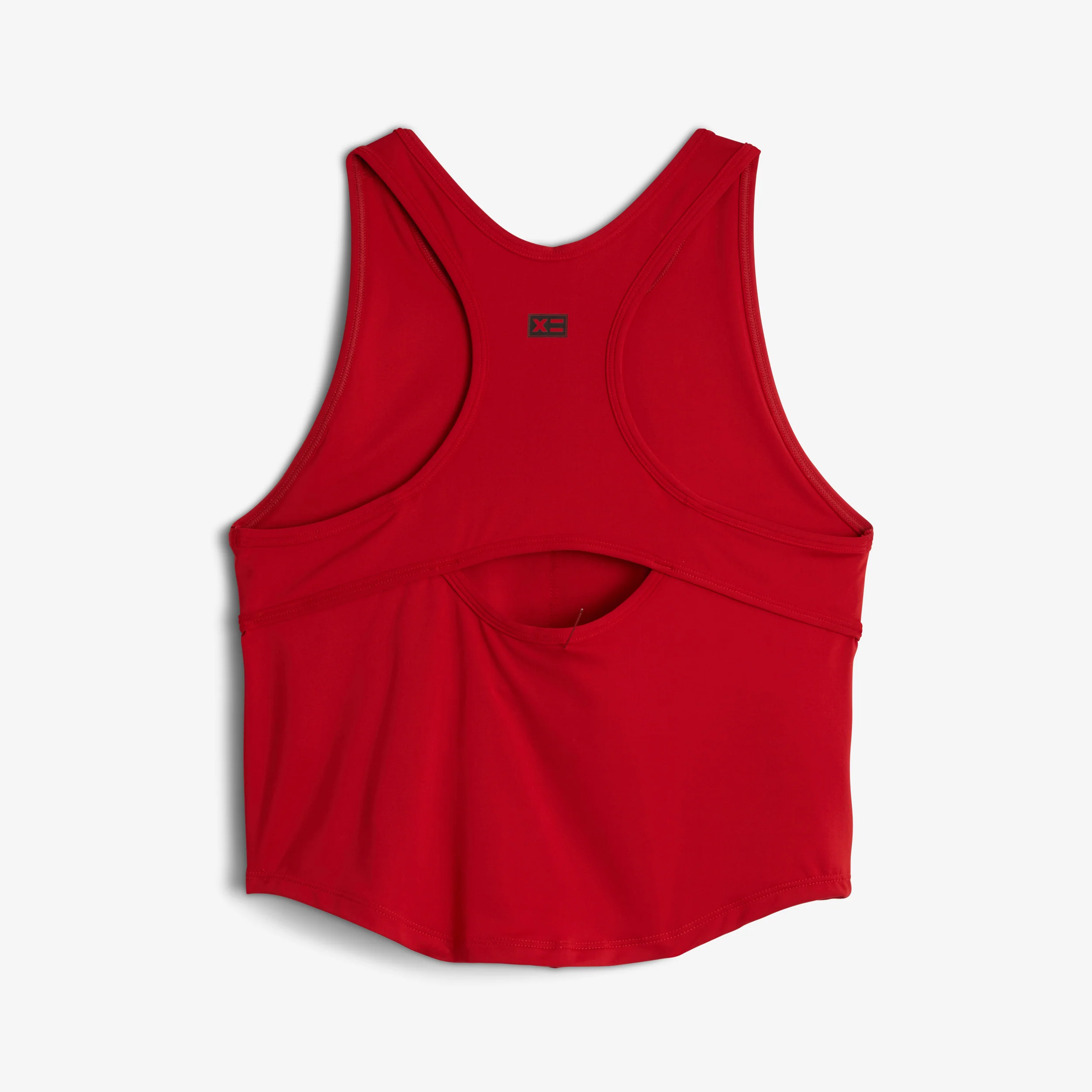 Swim High Neck Top - Red - Image 2