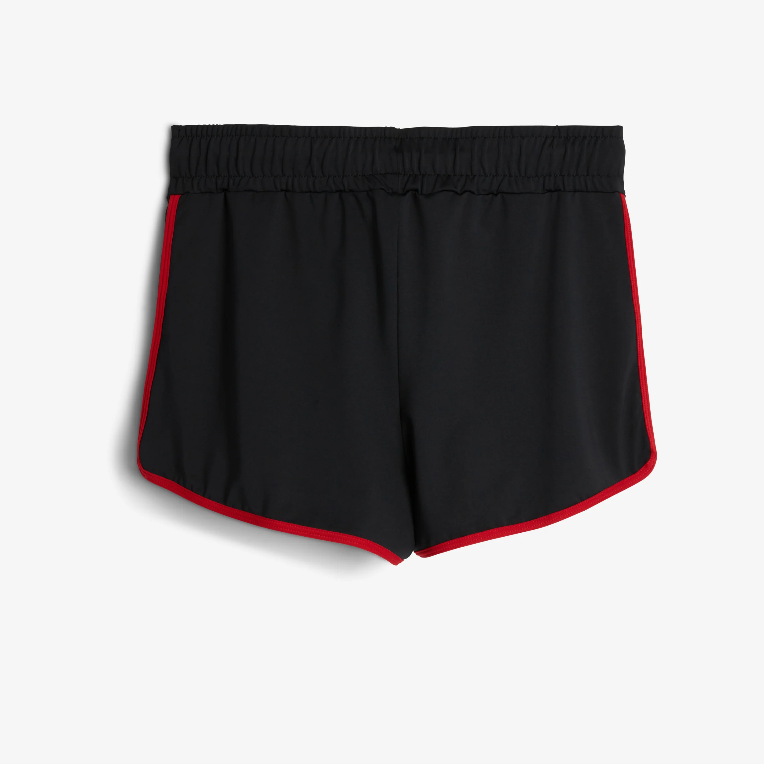 Swim High Waisted Boy Short - Red Edge - Image 3