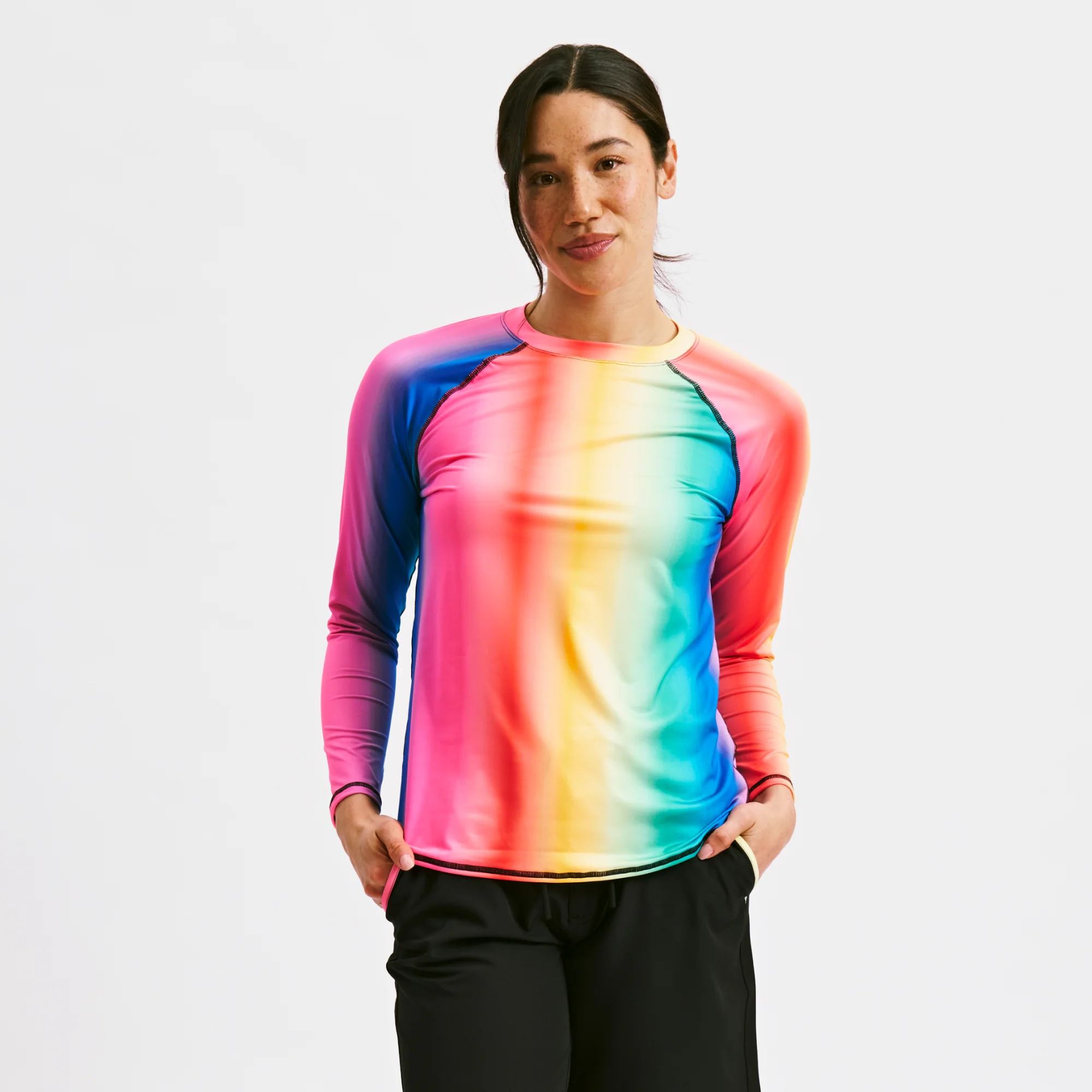 Swim Long Sleeve Sun Guard - Melting Rainbow - Image 3