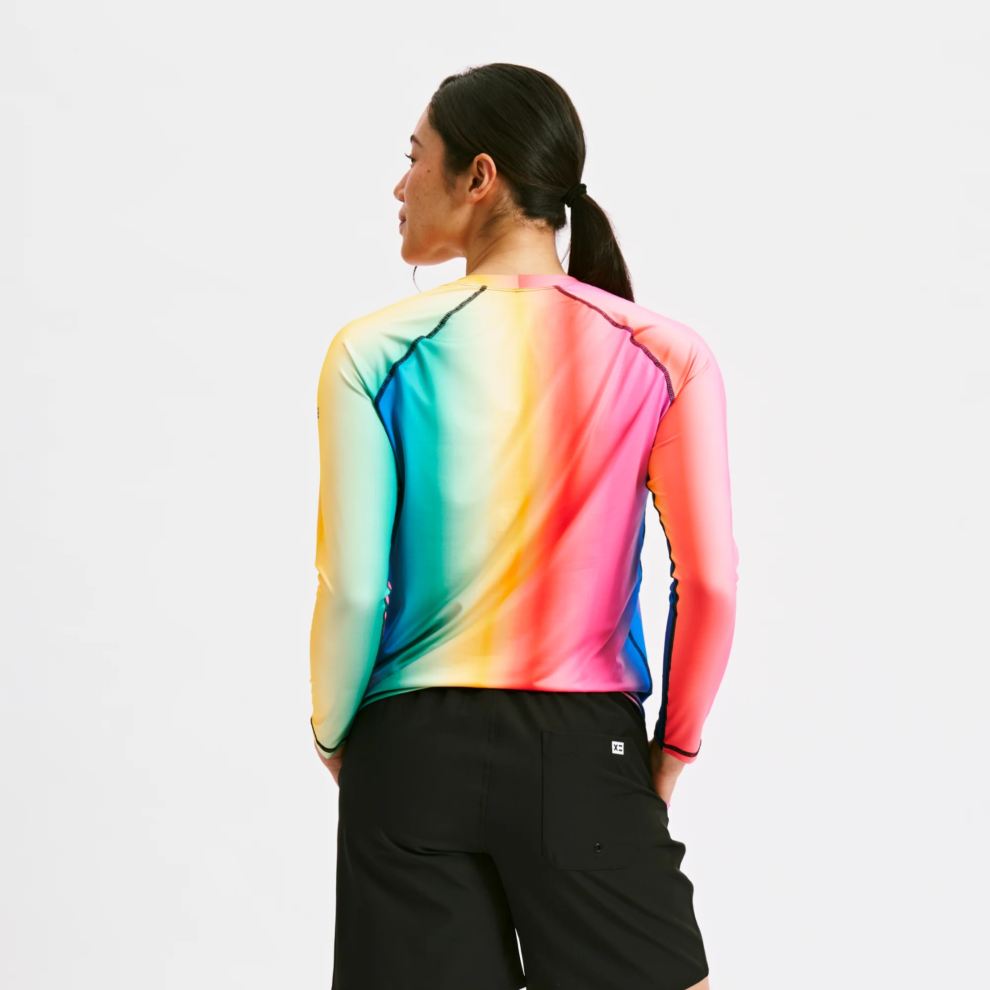 Swim Long Sleeve Sun Guard - Melting Rainbow - Image 4