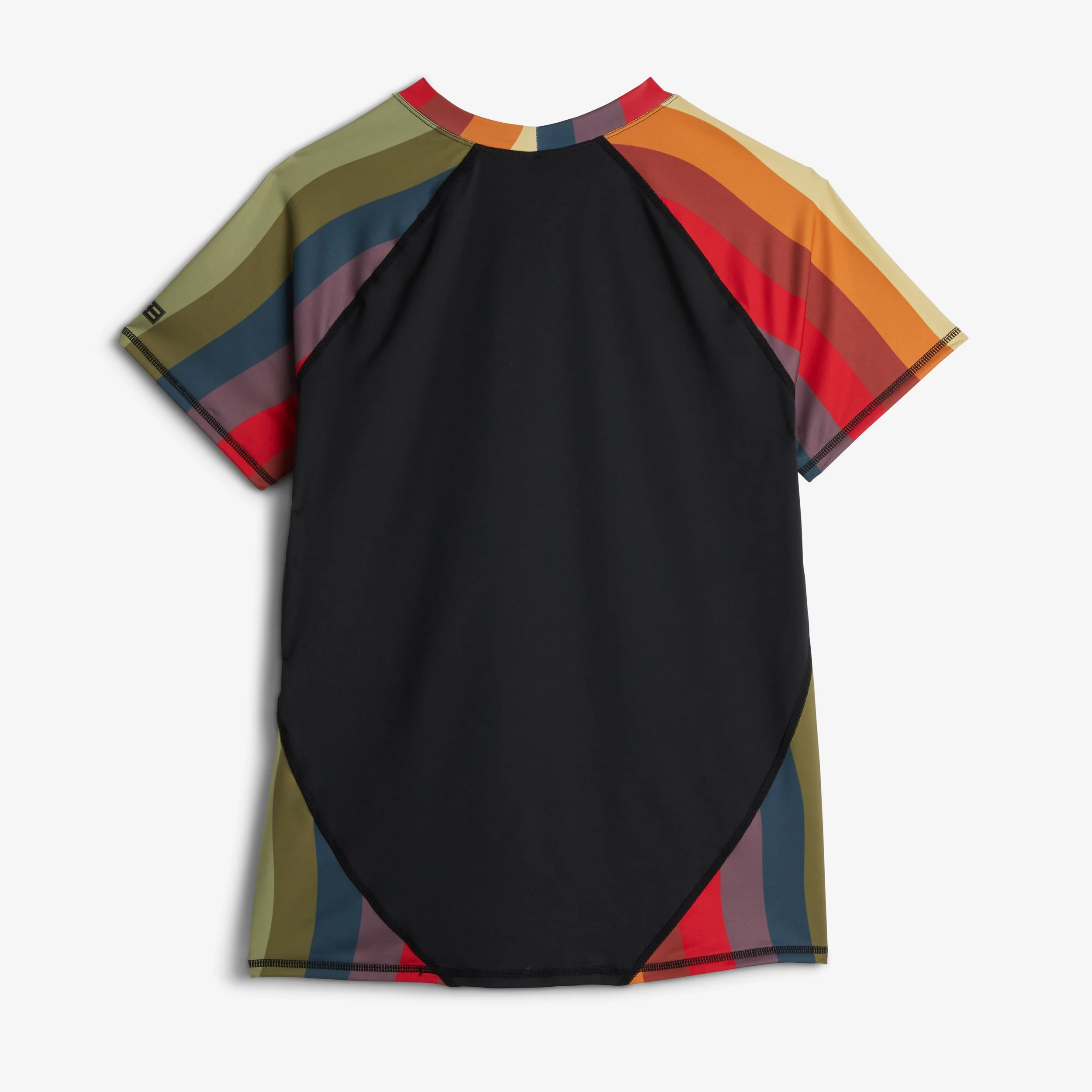 Swim Rashguard Tee - Rainbow Wave - Image 3