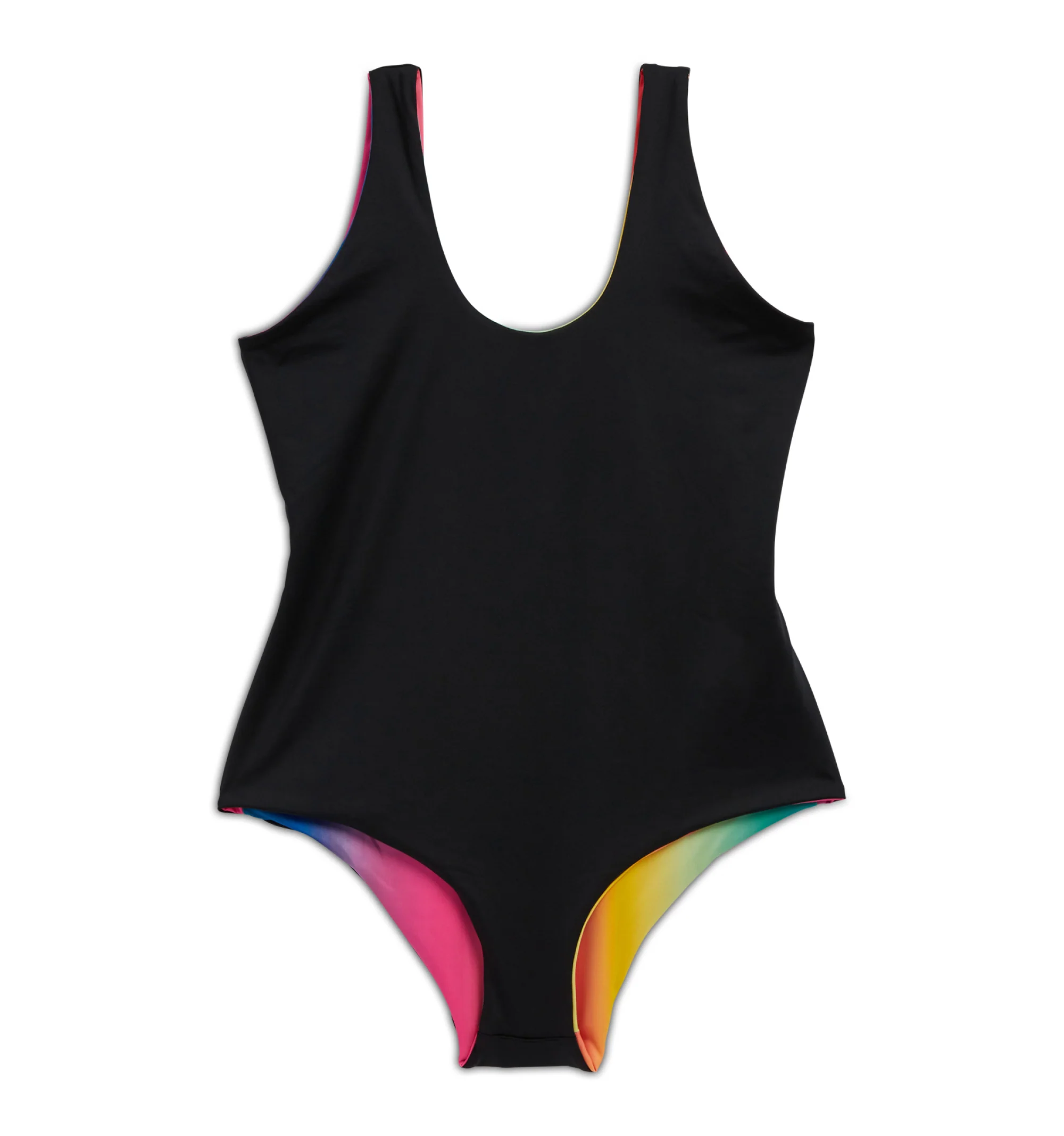 Swim Reversible One-Piece - Melting Rainbow - Image 2