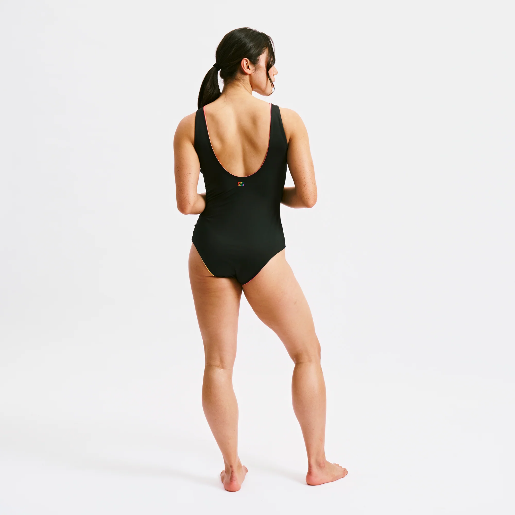 Swim Reversible One-Piece - Melting Rainbow - Image 7