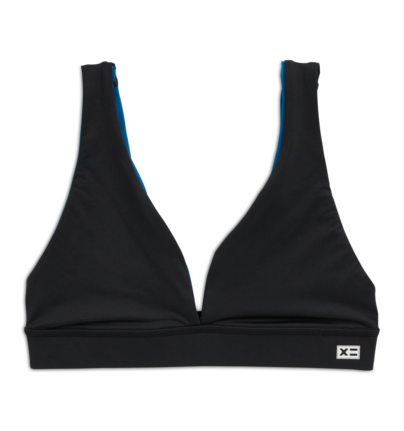 Swim Reversible Plunge Top - Marina Blue - Image 2