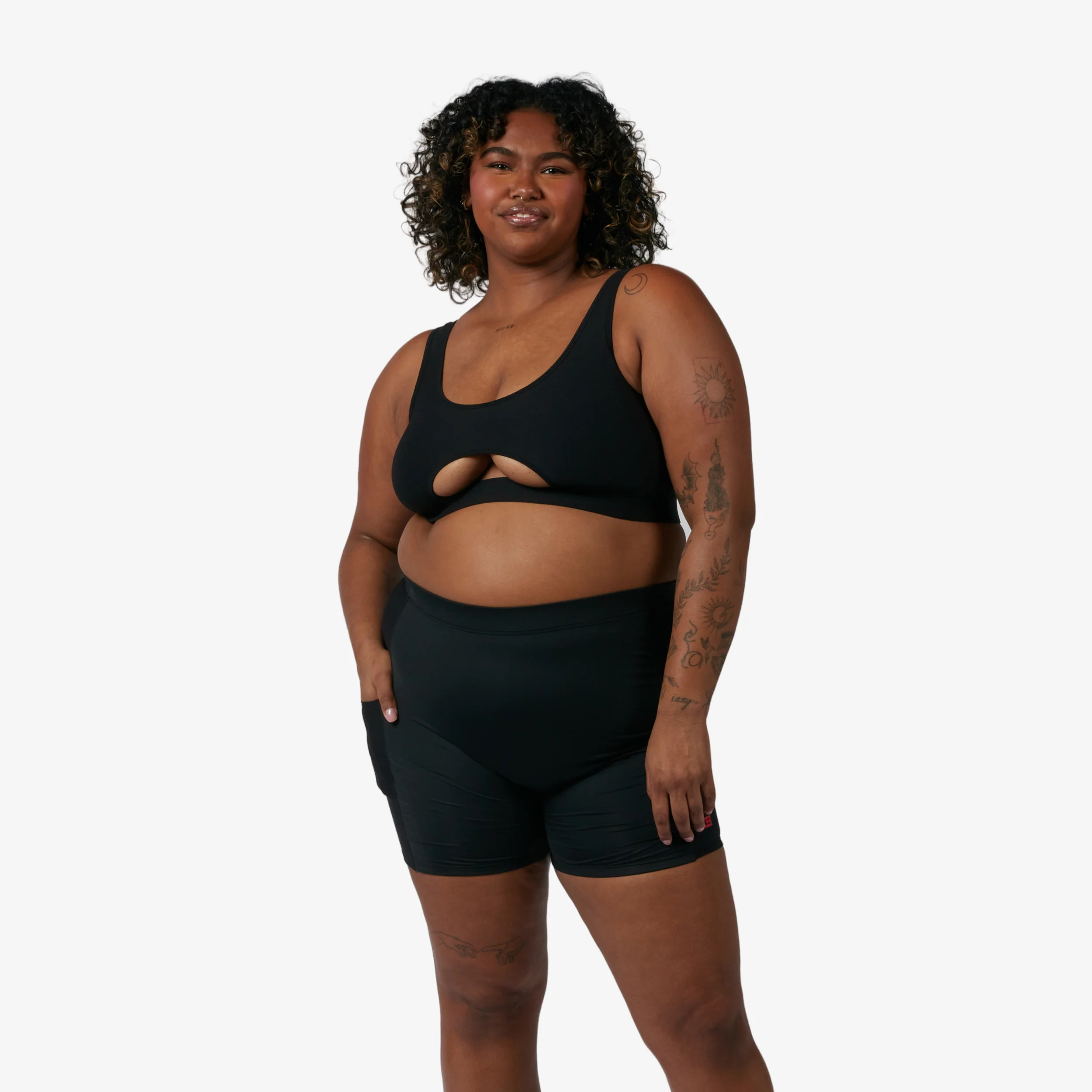 Swim Solarmesh 4.5" Shorts - Black - Image 3