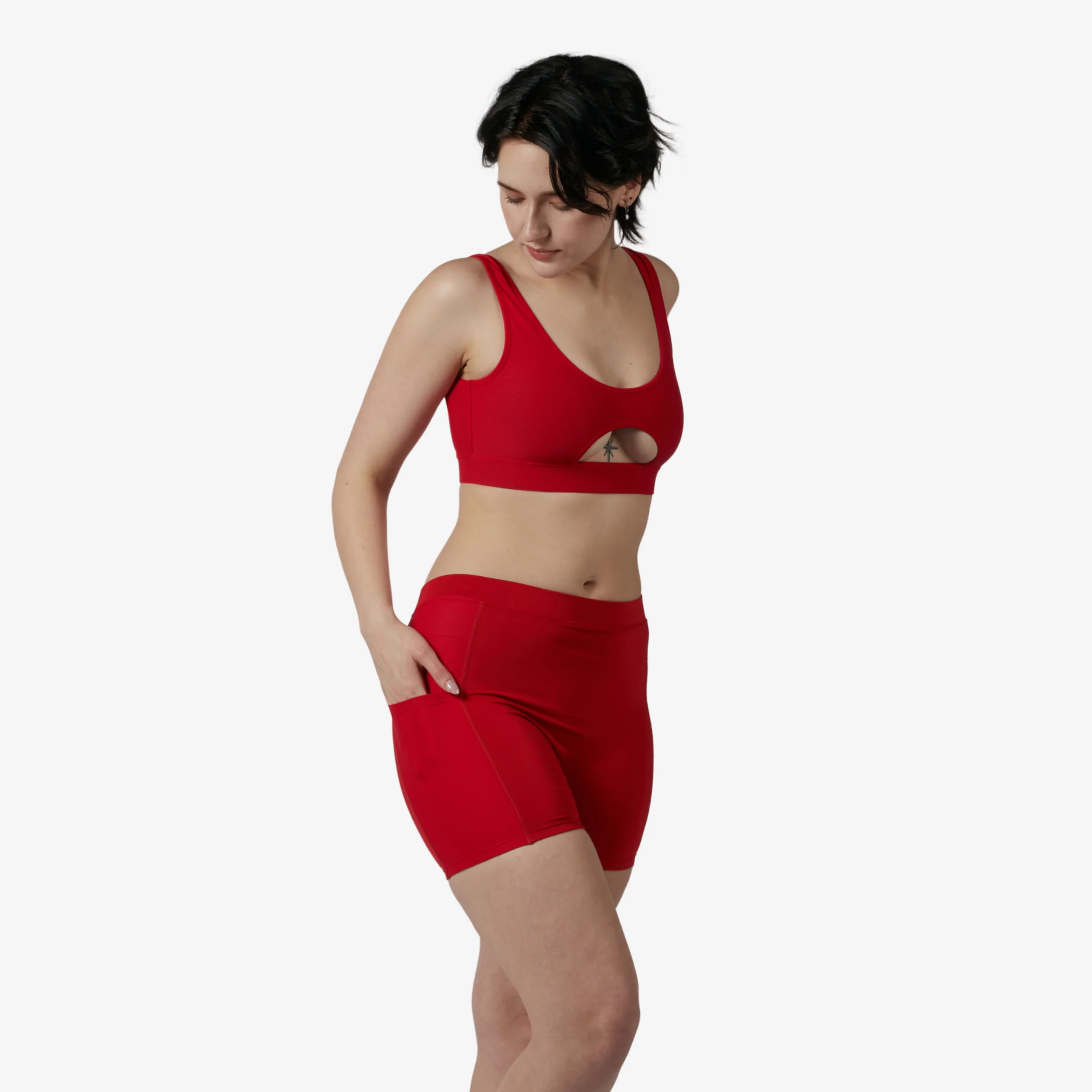 Swim Solarmesh 4.5" Shorts - Red - Image 6