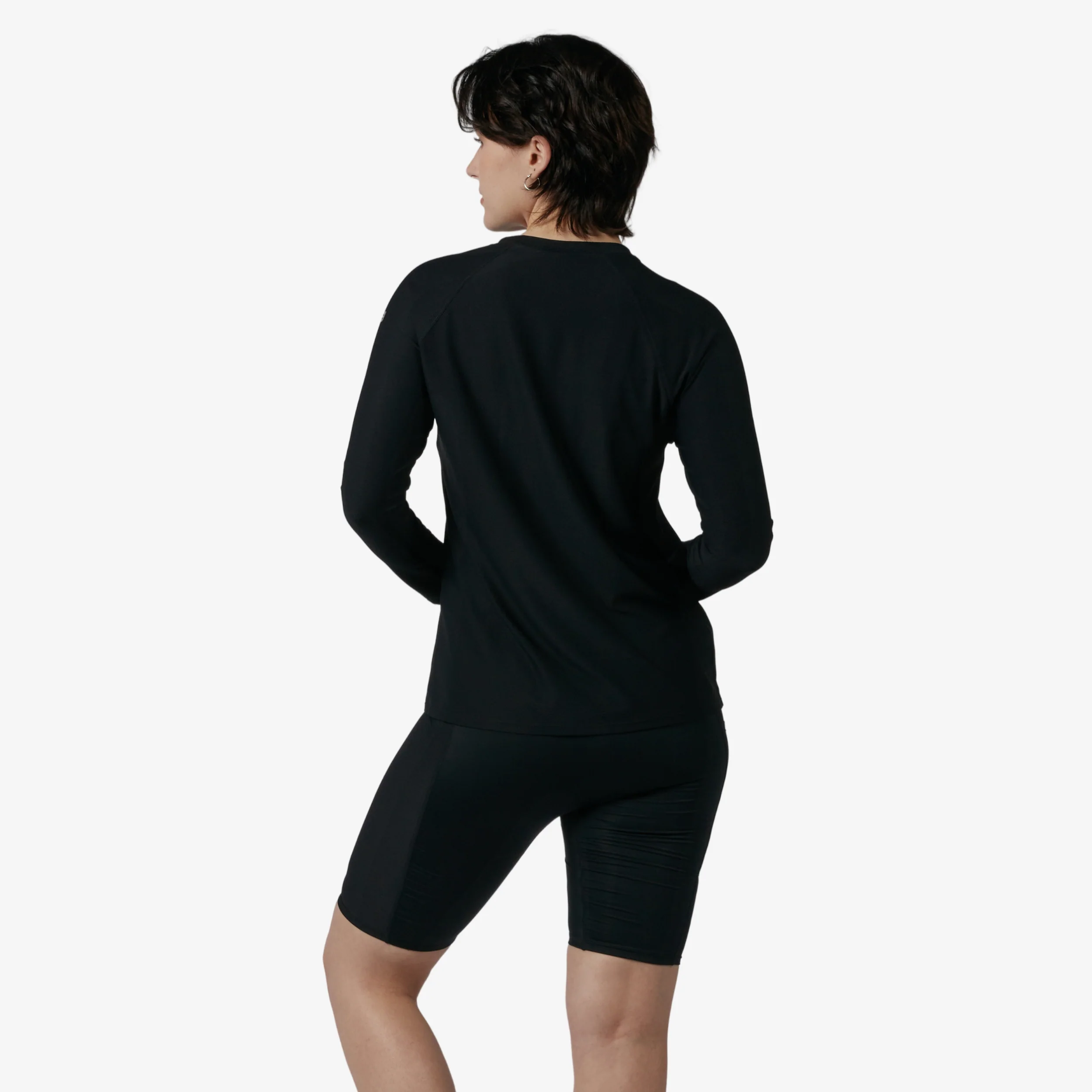 Swim Solarmesh Long Sleeve Sun Guard - Black - Image 4