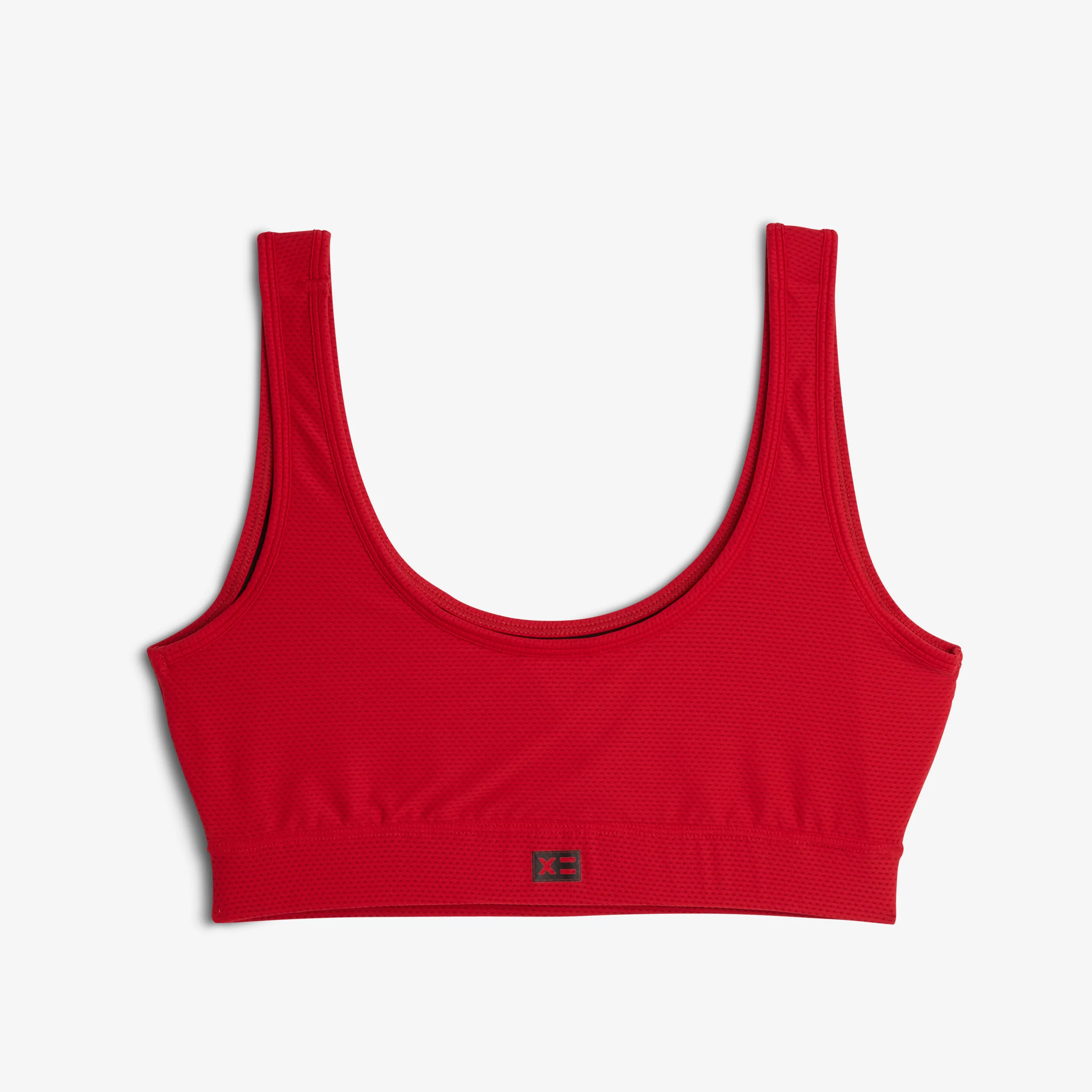 Swim Solarmesh Peekaboo Top - Red - Image 3