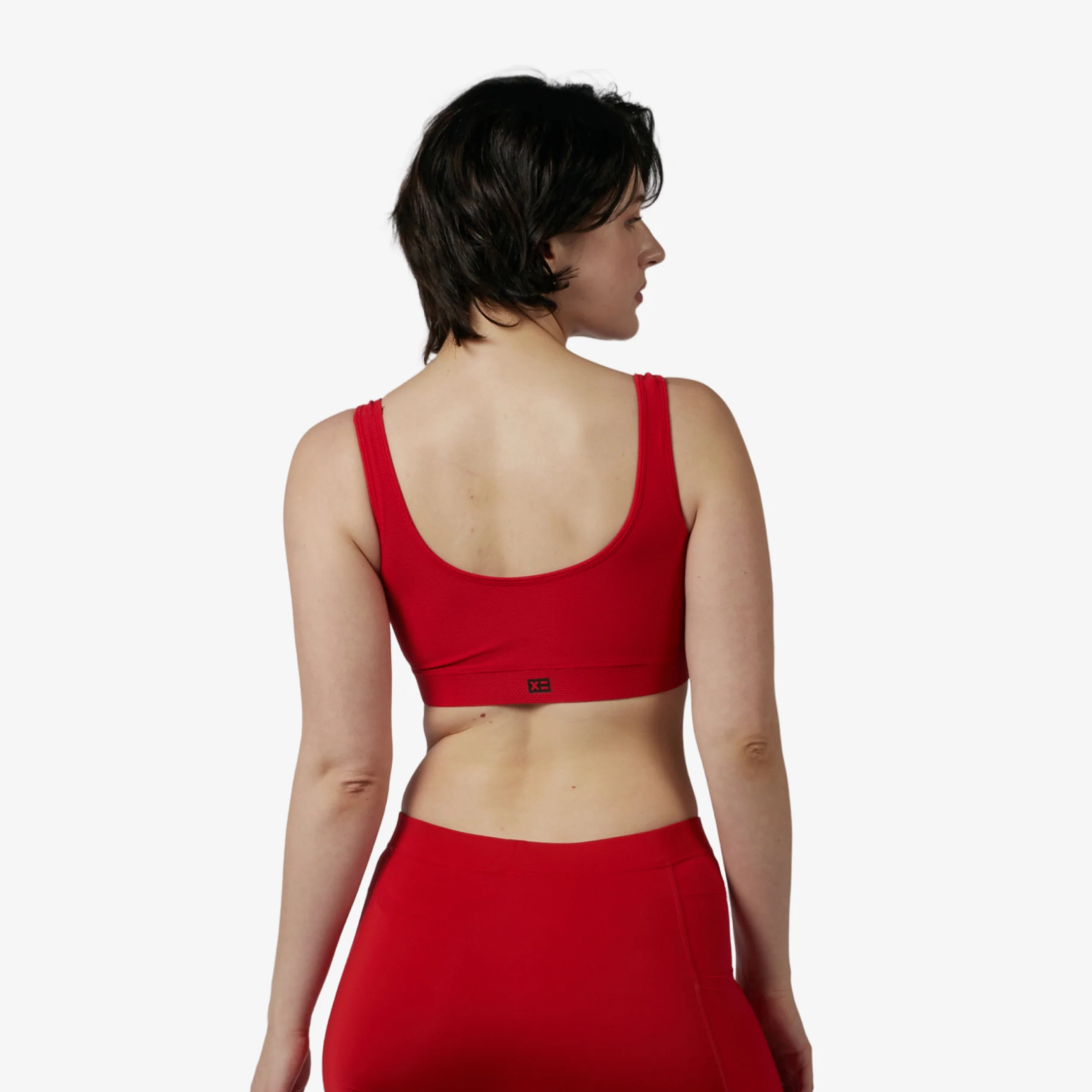 Swim Solarmesh Peekaboo Top - Red - Image 5